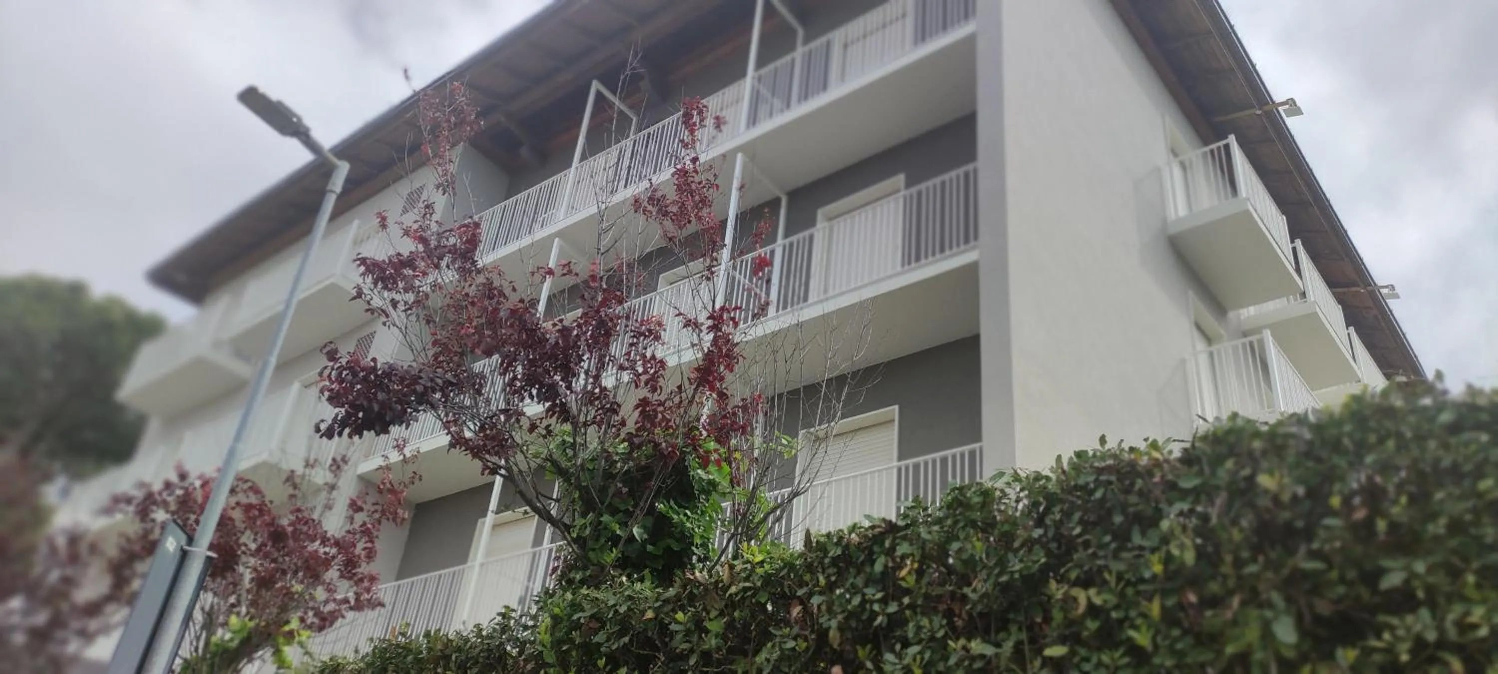 Property building in Hotel Villa Platani