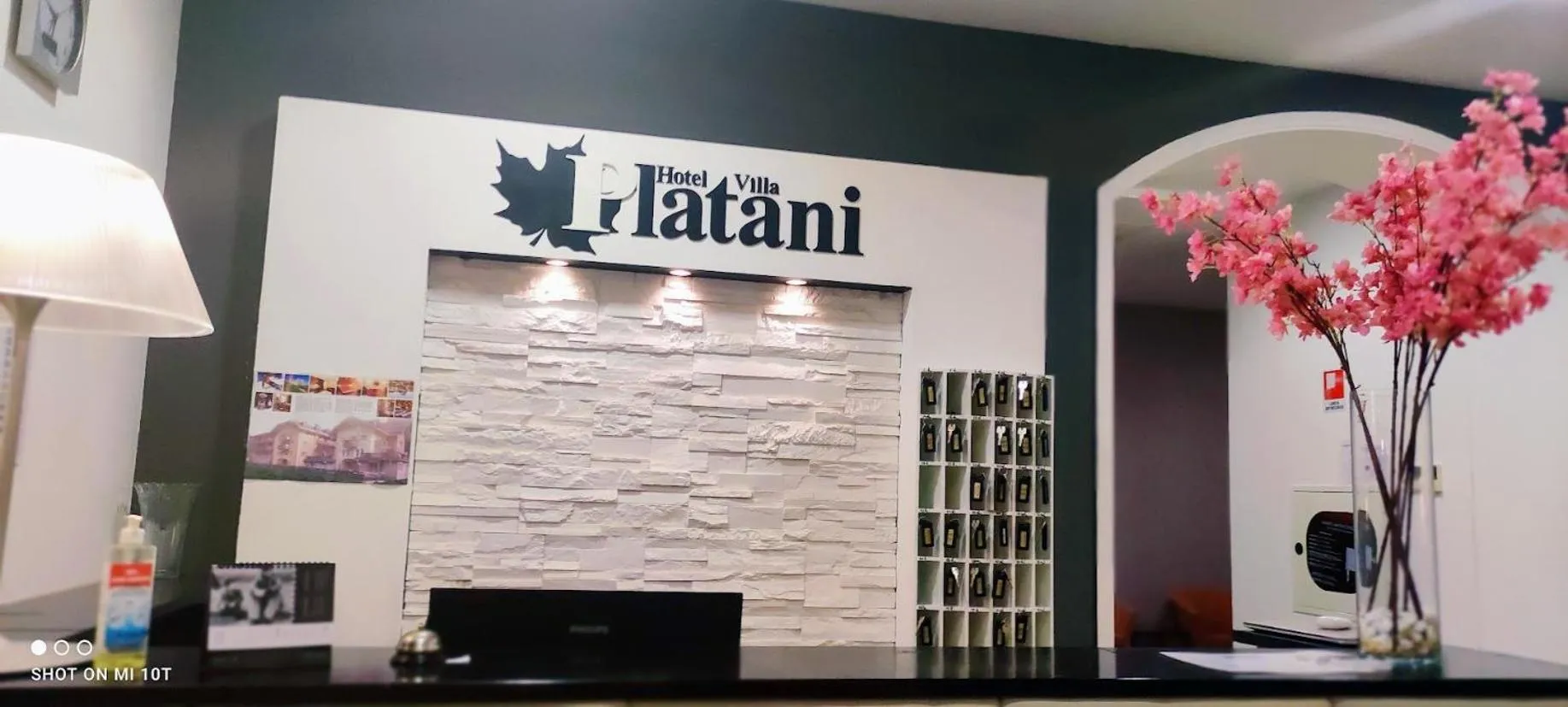 Lobby or reception in Hotel Villa Platani