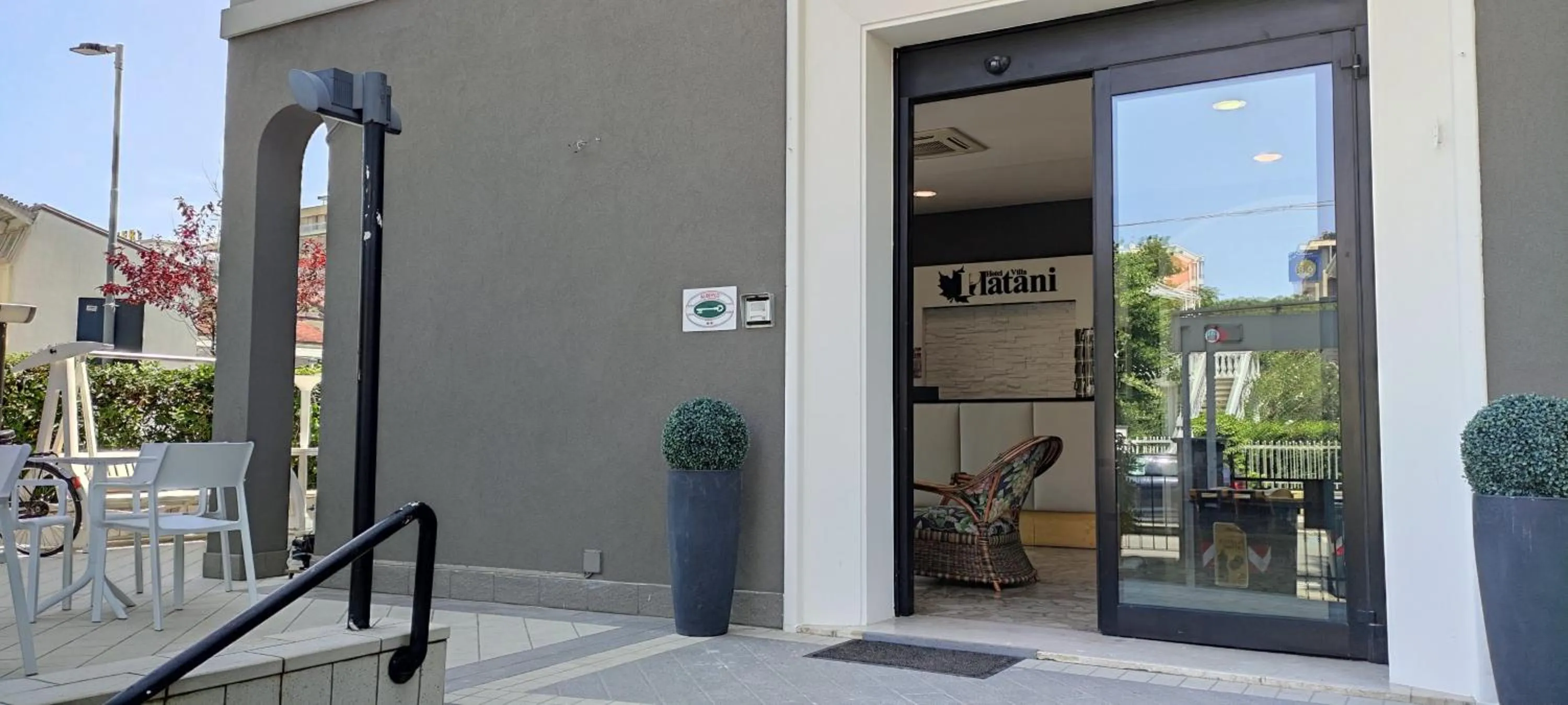 Balcony/Terrace in Hotel Villa Platani