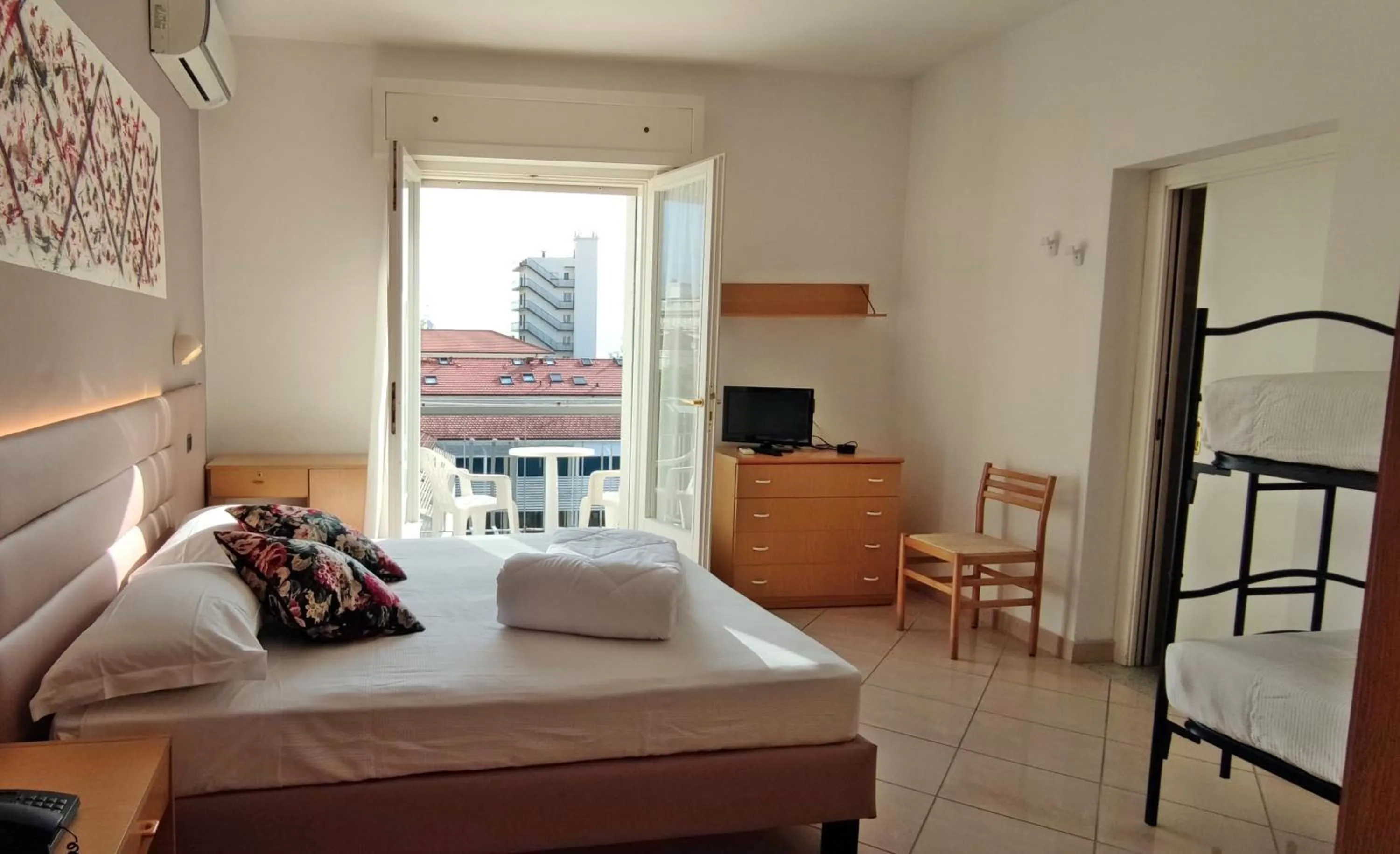 Bed in Hotel Villa Platani