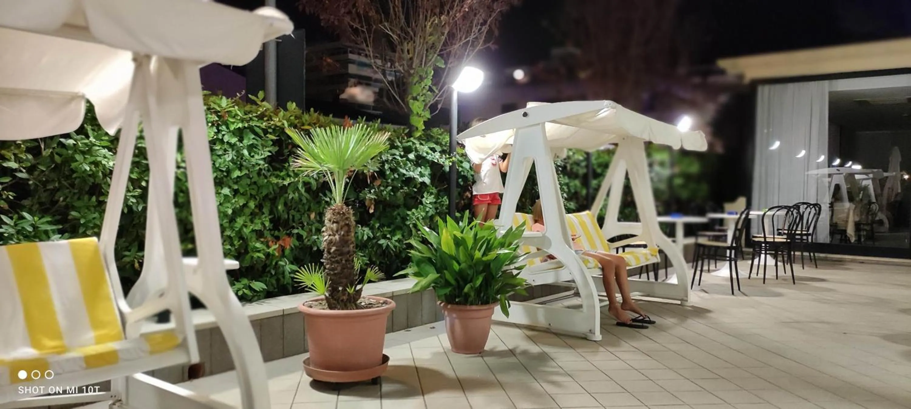 Balcony/Terrace in Hotel Villa Platani