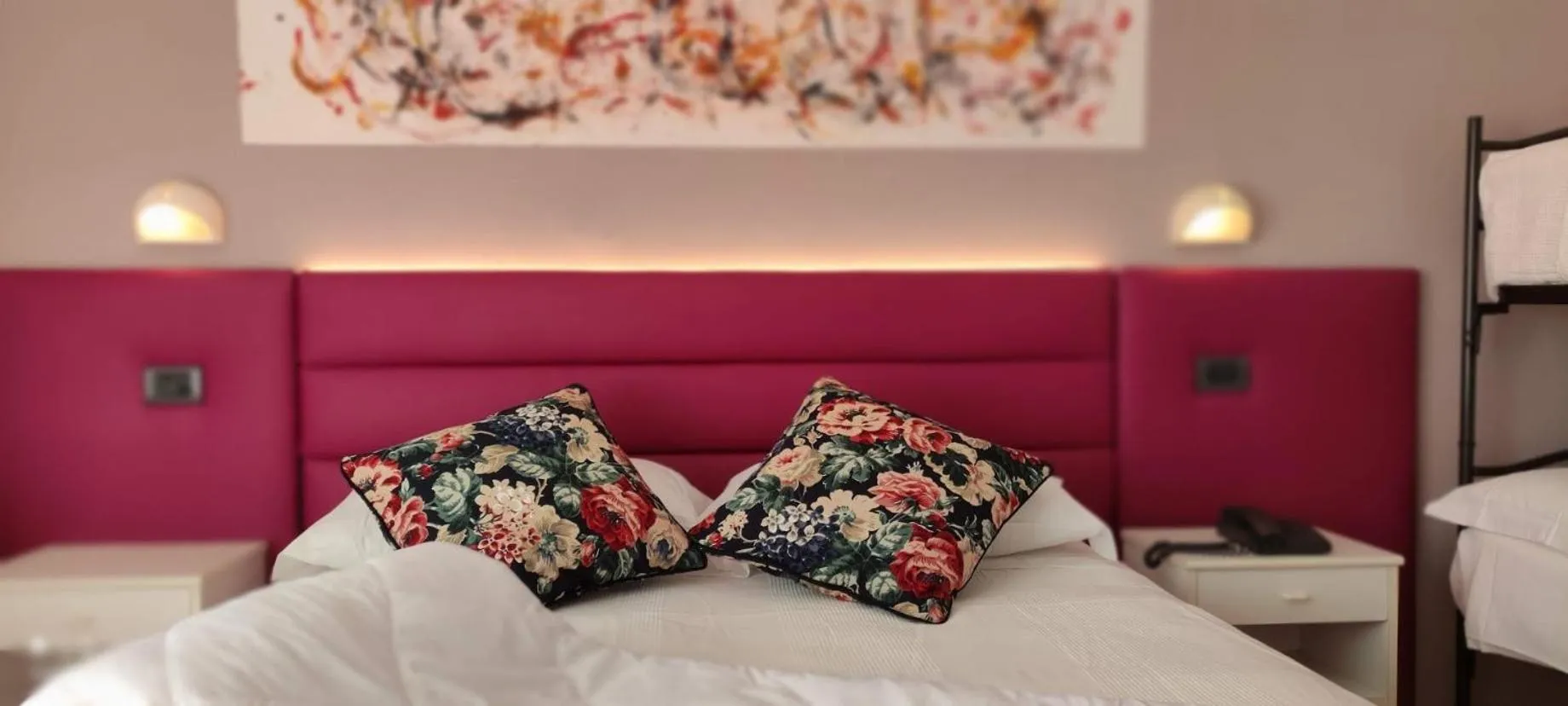 Bed in Hotel Villa Platani