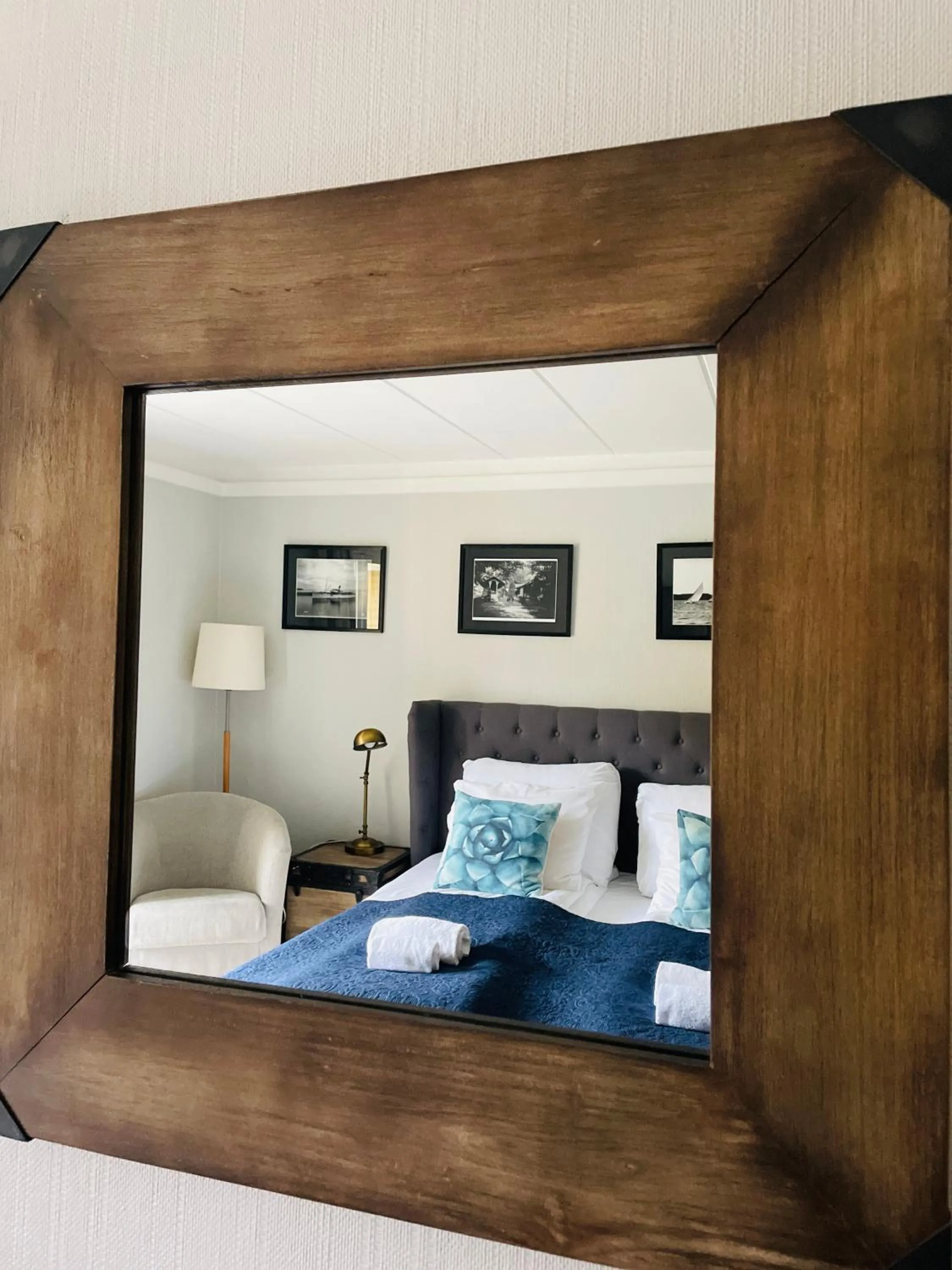 Bed in Hankø Hotell & Spa