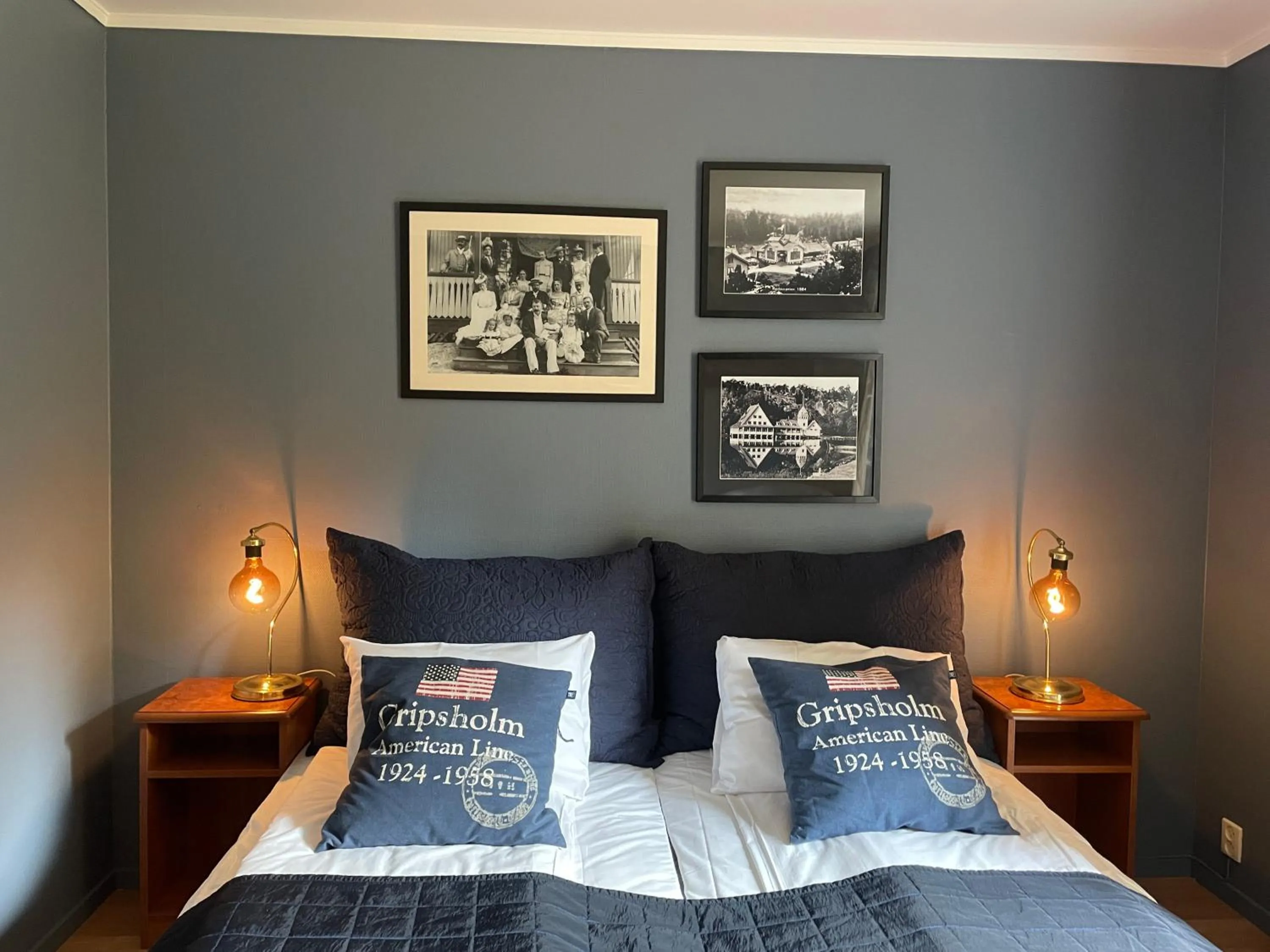 Bed in Hankø Hotell & Spa