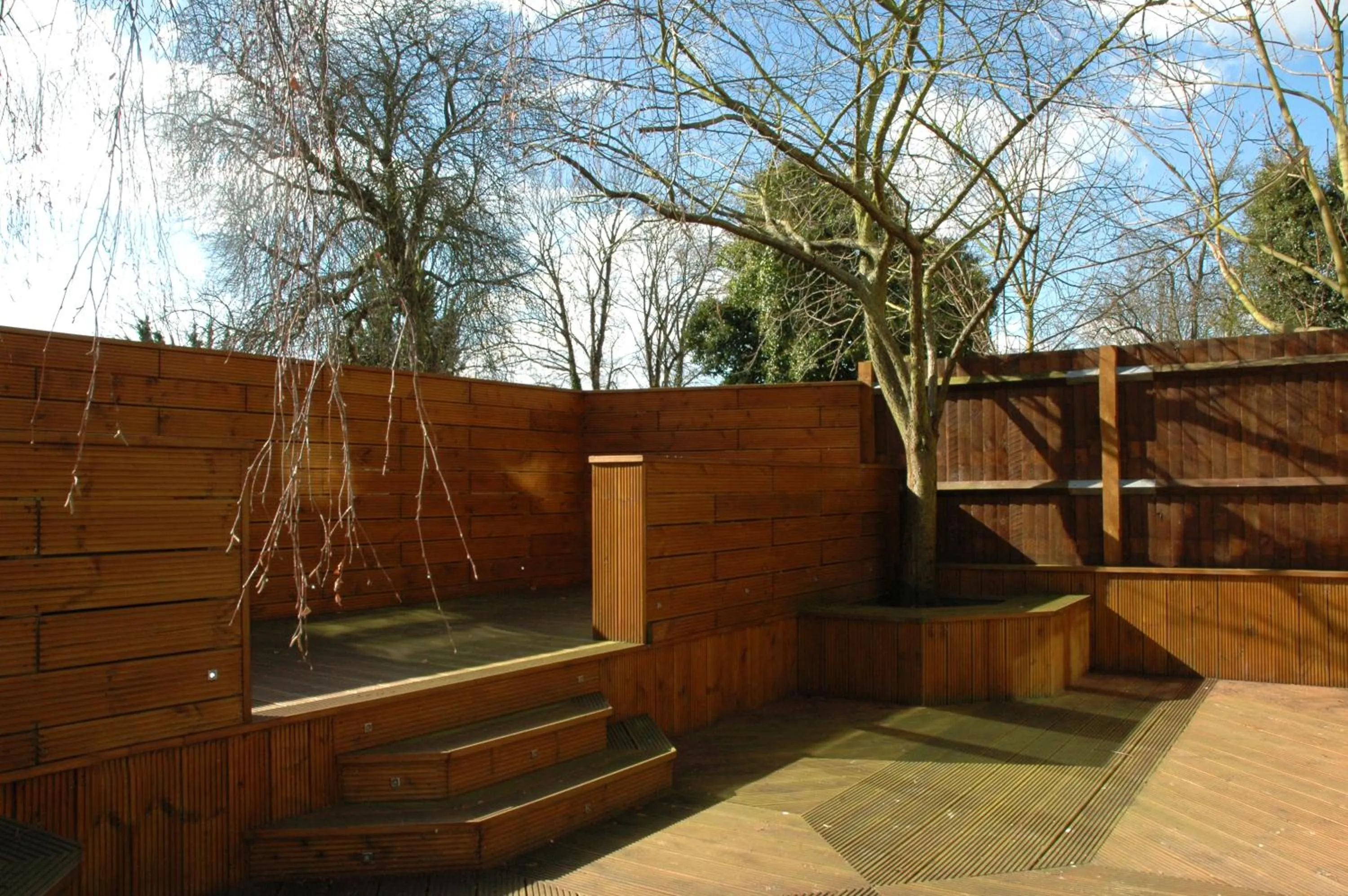 Garden in Homestay Hotel Heathrow