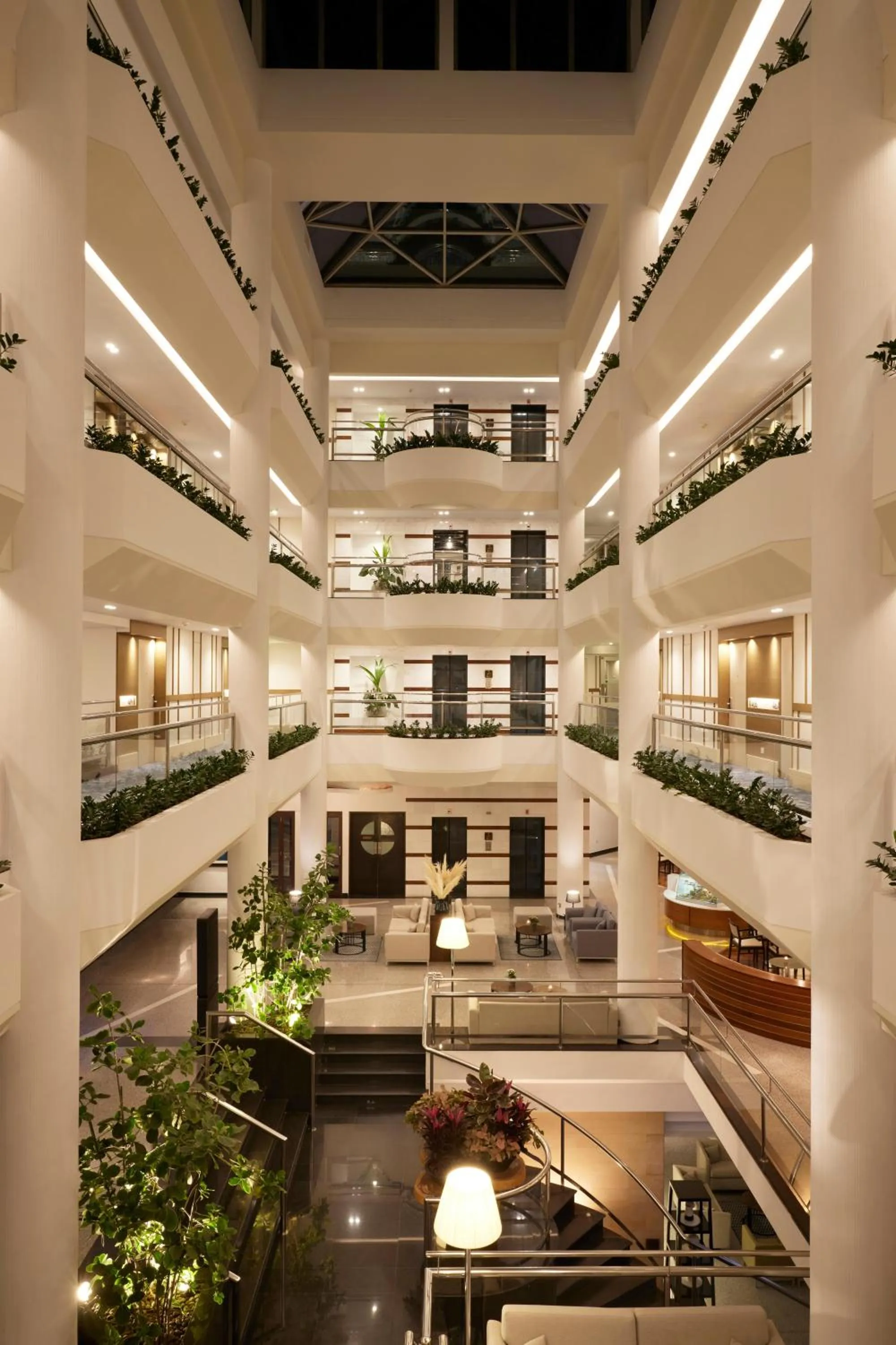Lobby or reception in Mediterranean Beach Hotel