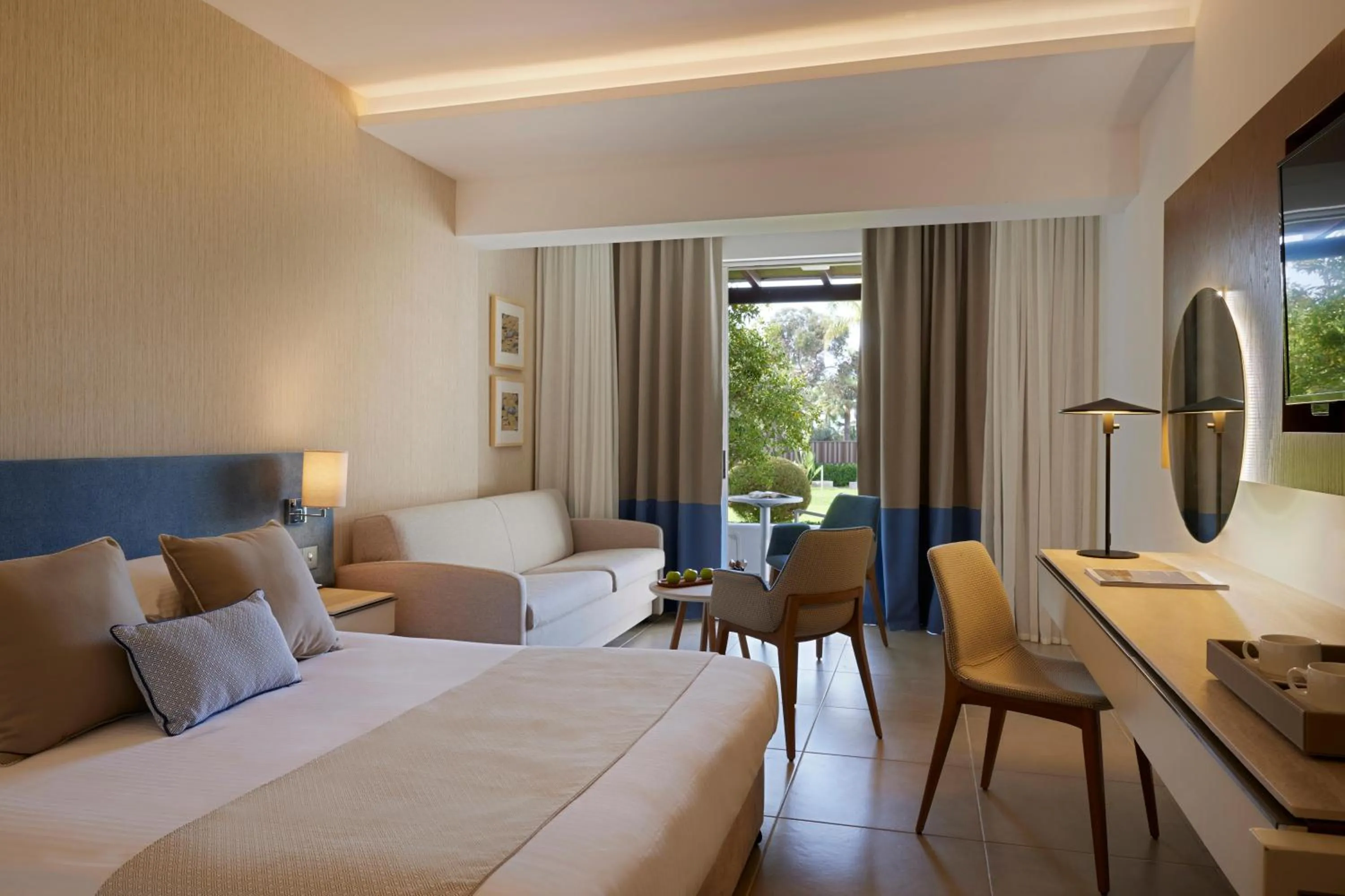 Photo of the whole room, Bed in Mediterranean Beach Hotel