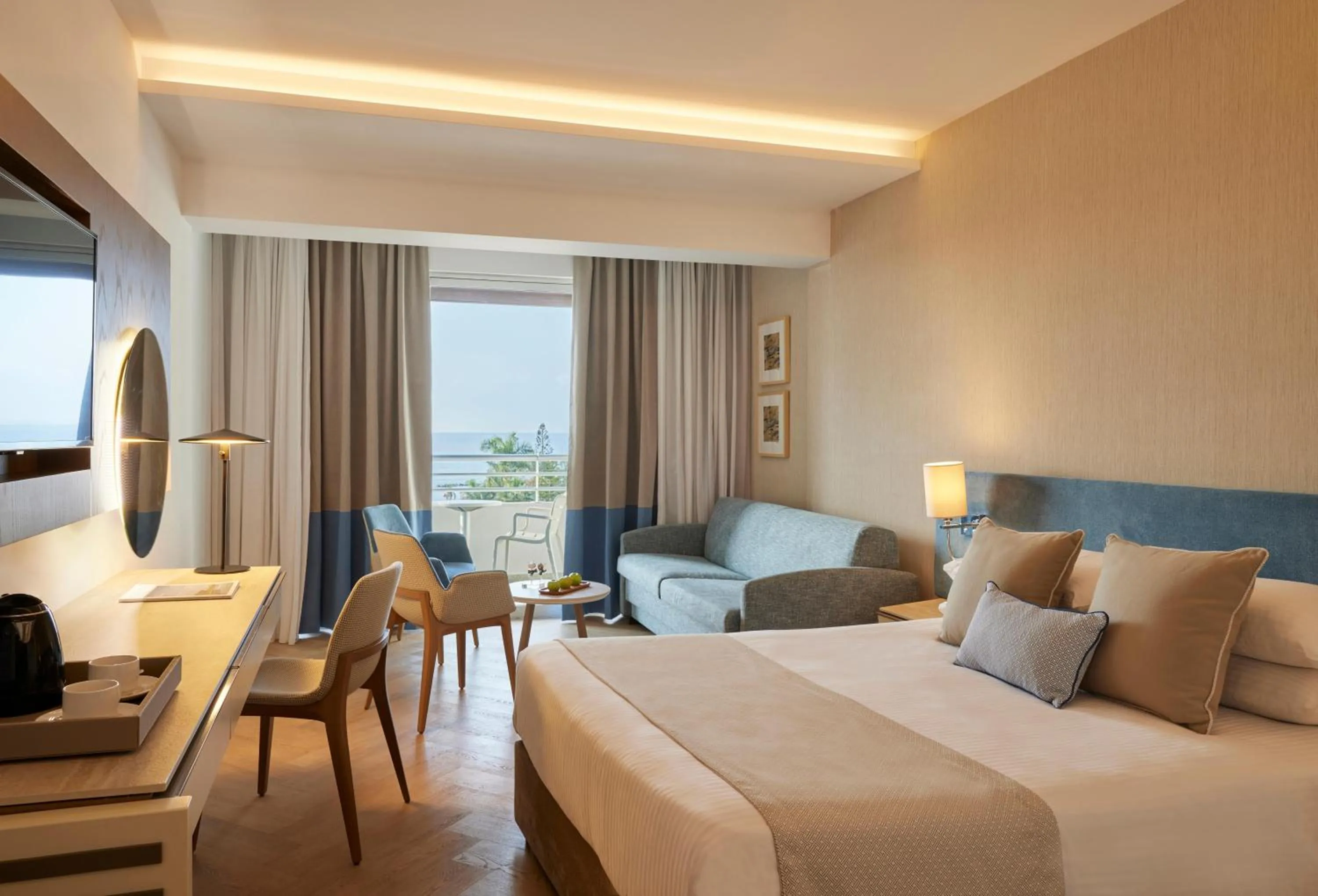 Photo of the whole room, Bed in Mediterranean Beach Hotel