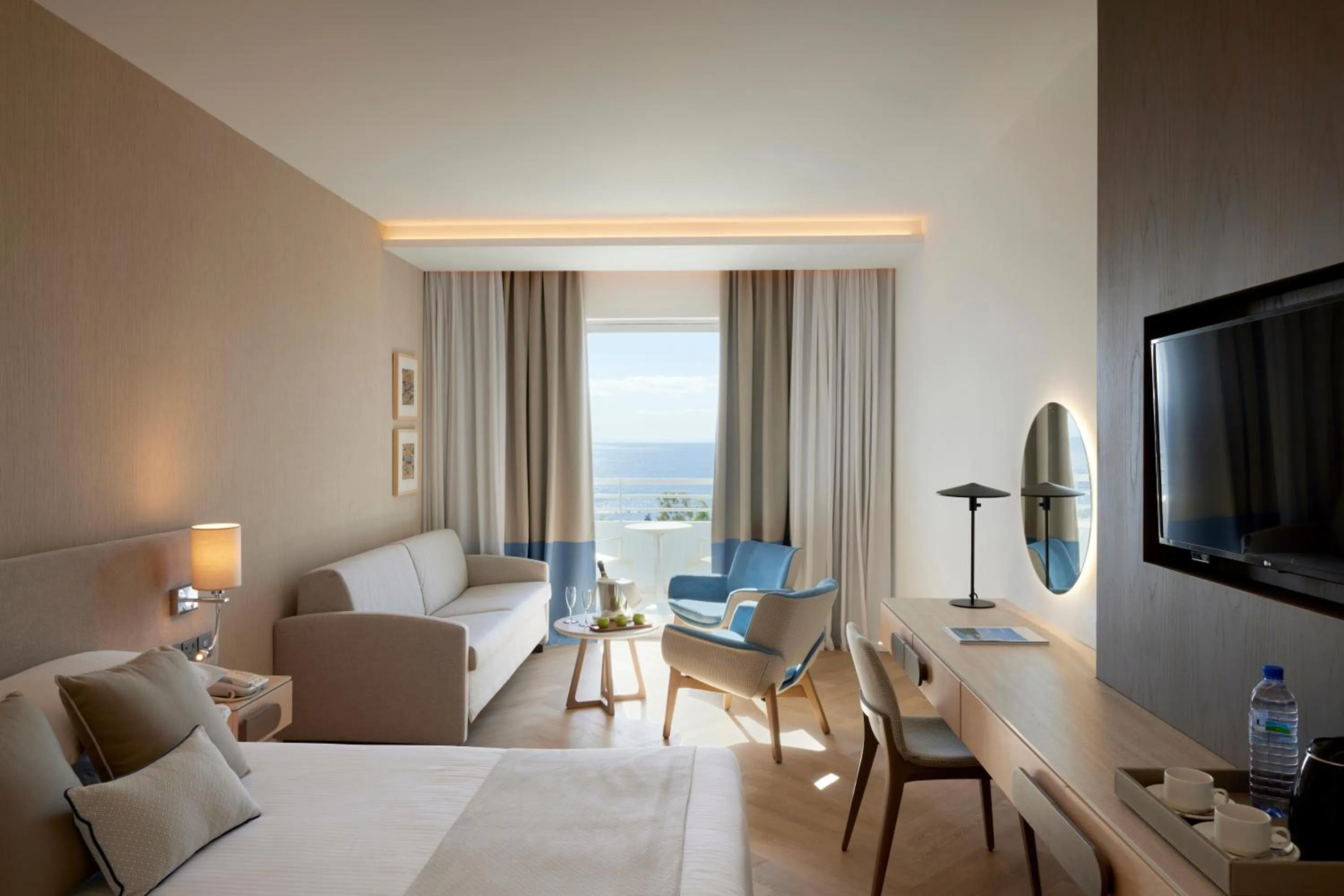 Photo of the whole room, Bed in Mediterranean Beach Hotel