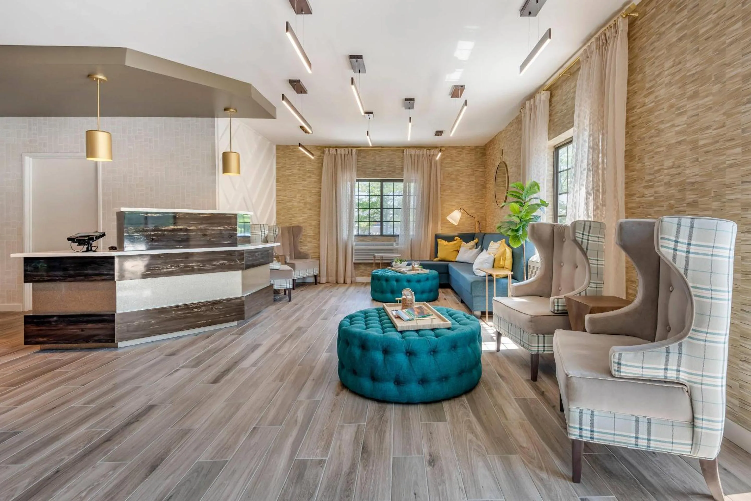 Lobby or reception in The Freeport Hotel, an Ascend Collection Hotel