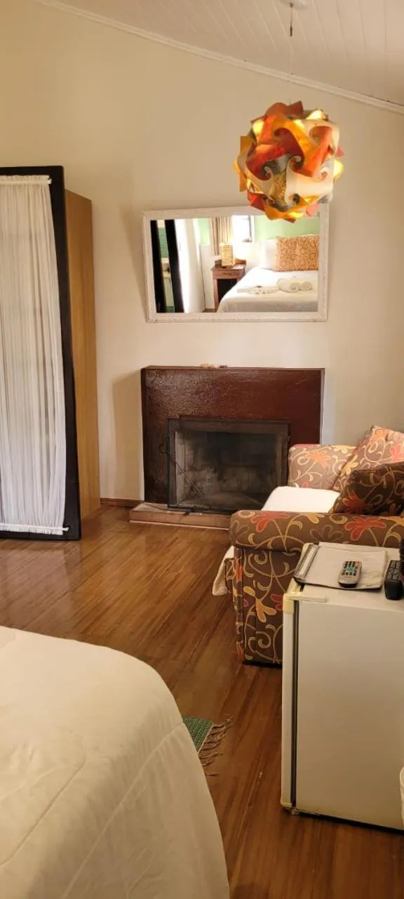 Bed in Pousada Vila Santa Barbara