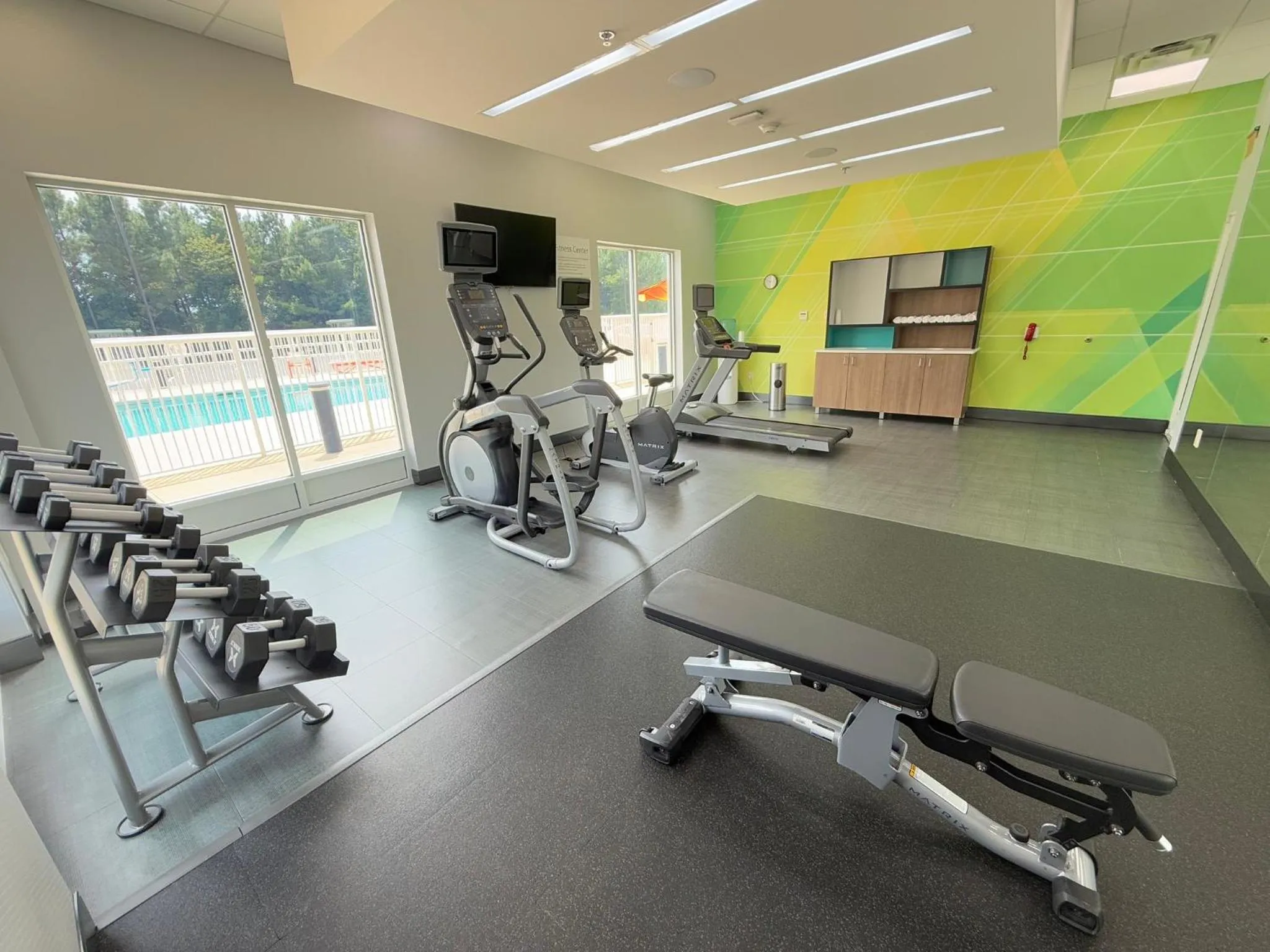 Fitness centre/facilities in Holiday Inn & Suites - Fayetteville W-Fort Bragg Area by IHG