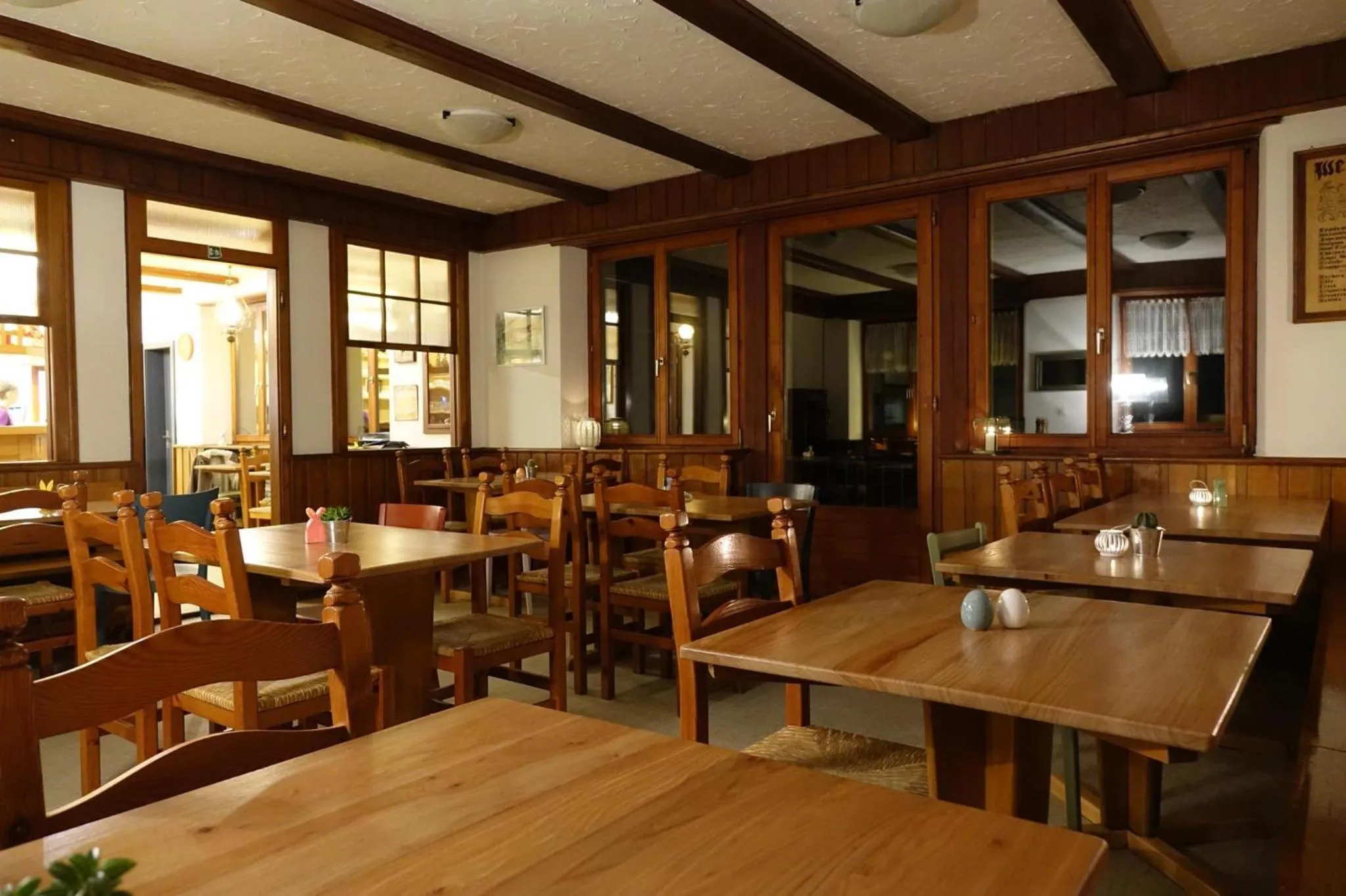 Restaurant/places to eat in Pension Bellevue Gondo