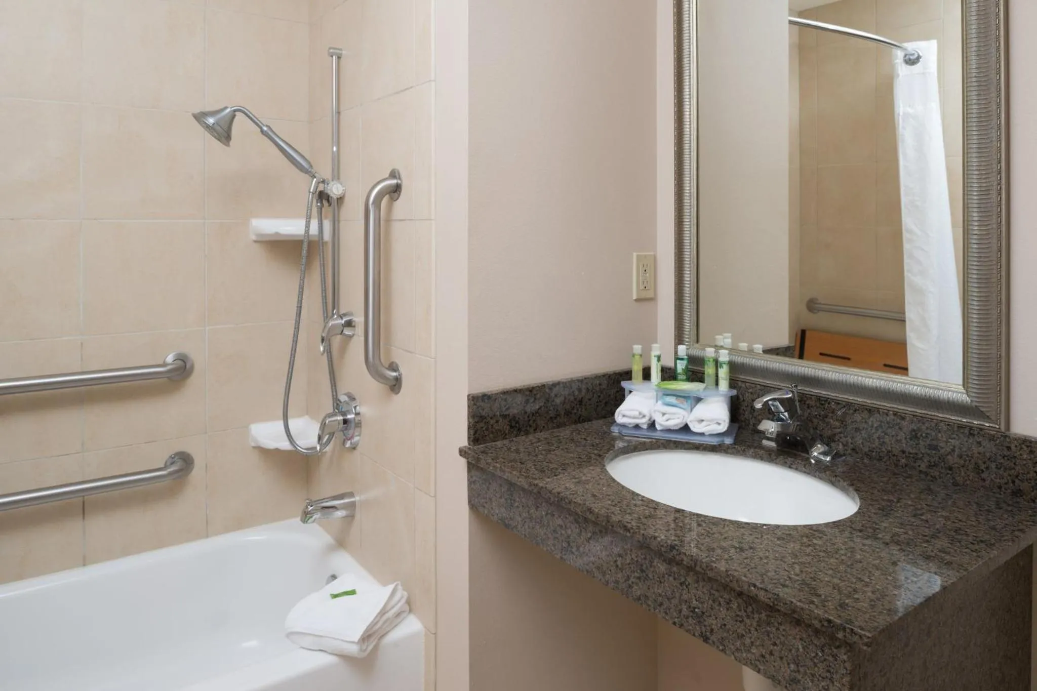Bathroom in Holiday Inn Express Hotel & Suites North Sequim by IHG