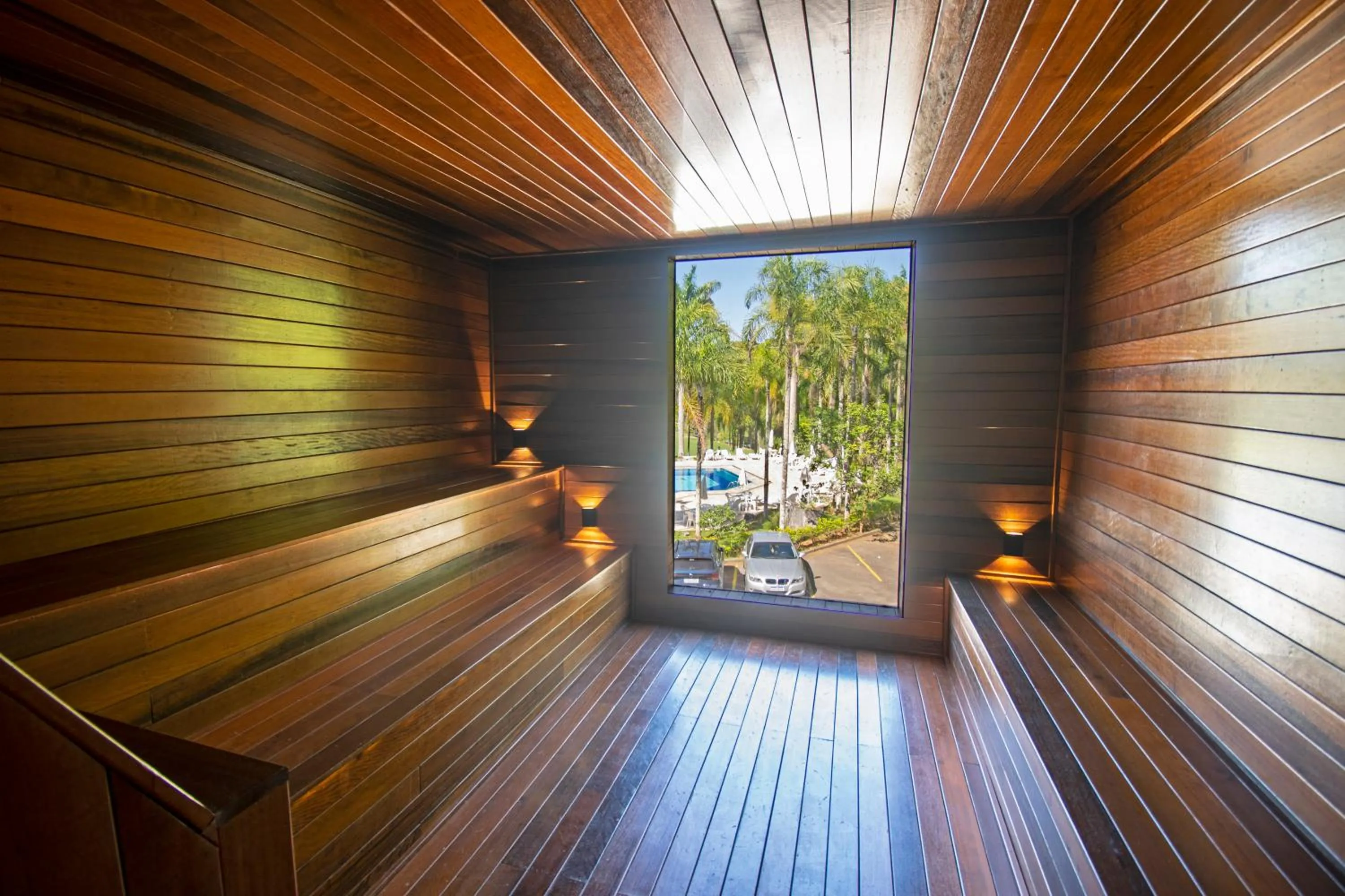 Sauna in Oscar Inn Eco Resort