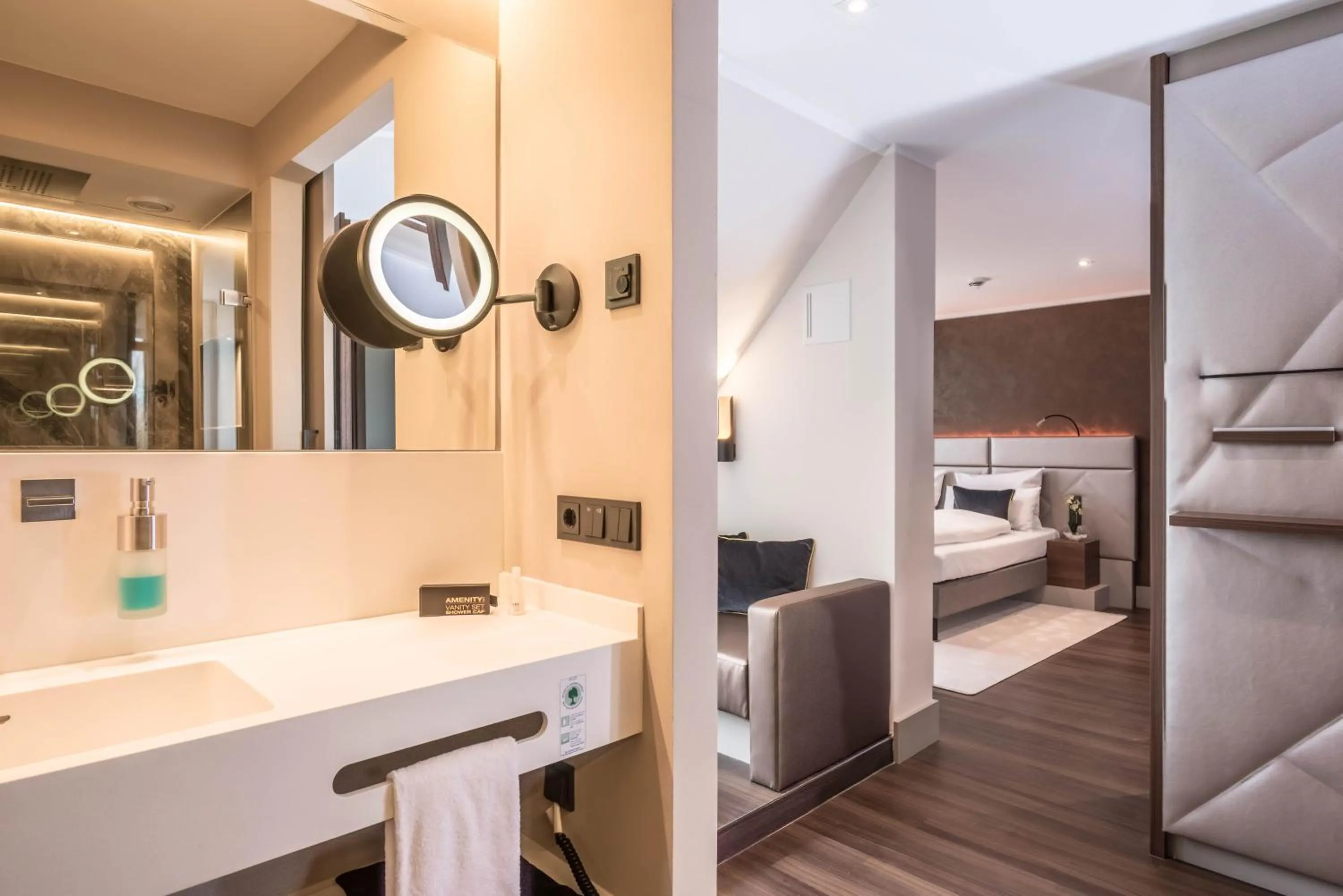 Bed in Innspire Hotel