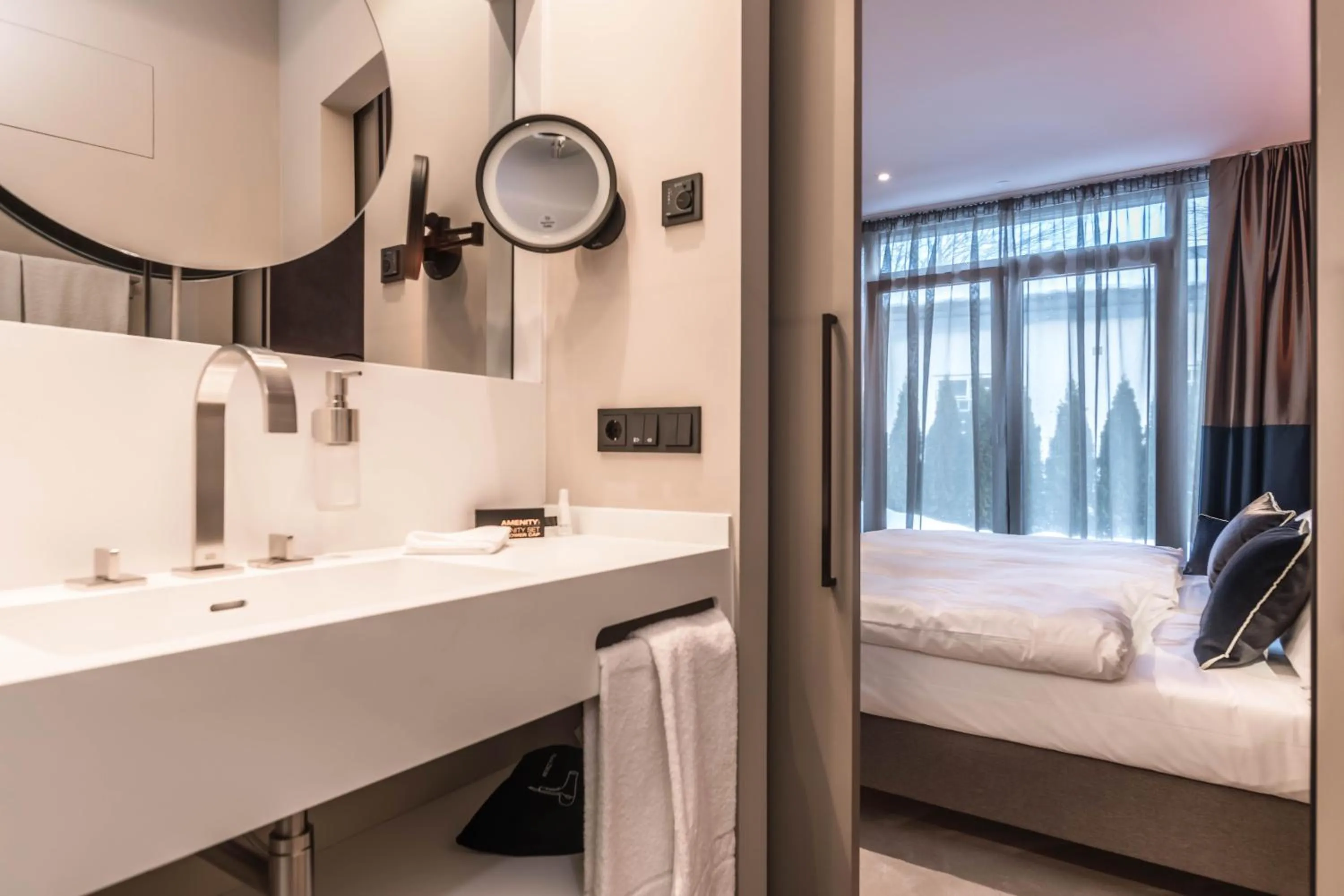 Bed in Innspire Hotel