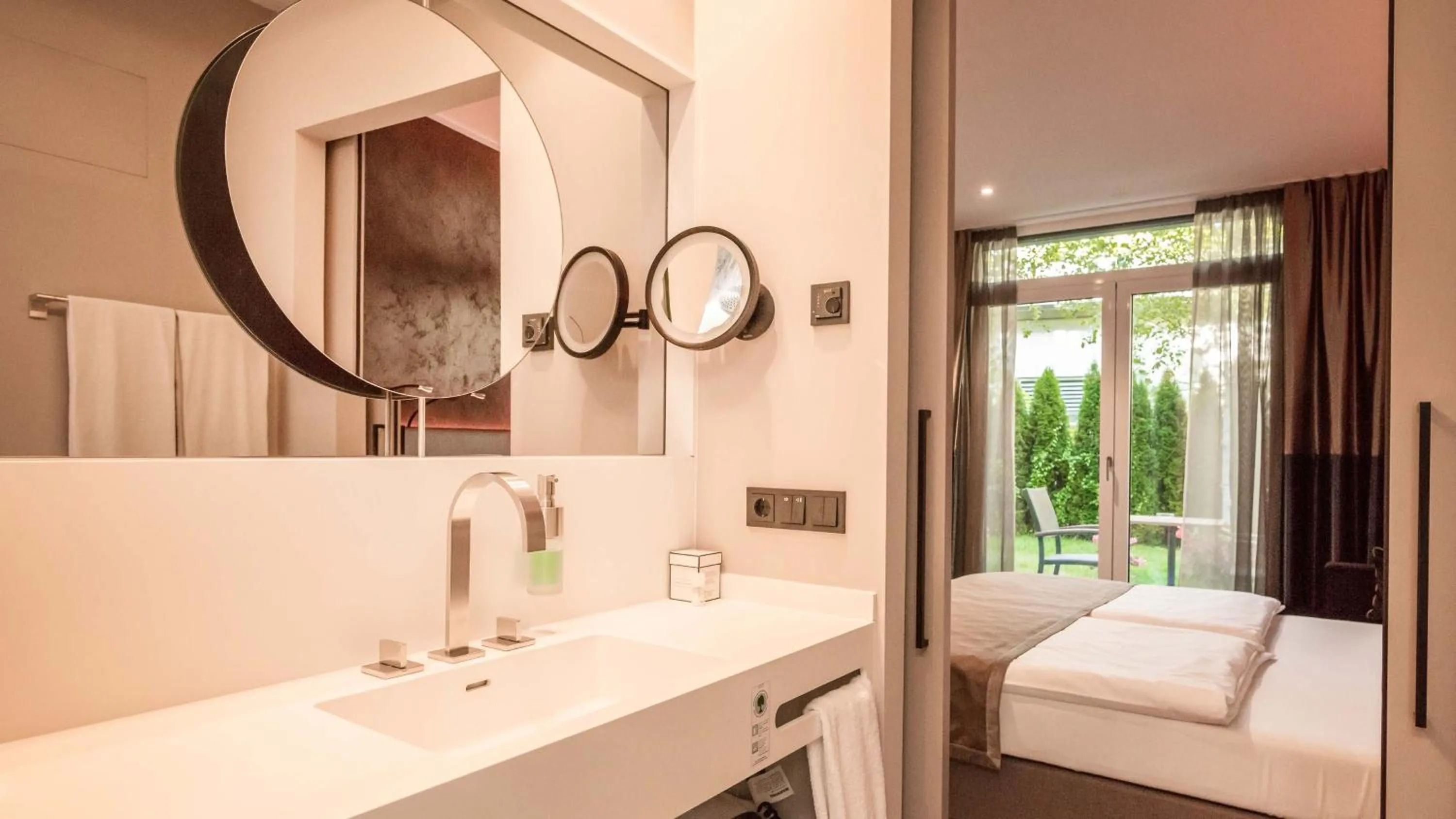 Bed in Innspire Hotel