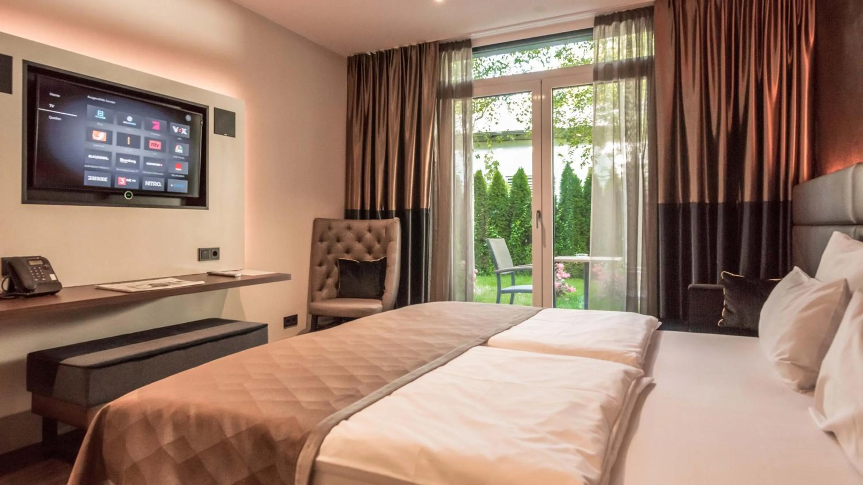 Bed in Innspire Hotel