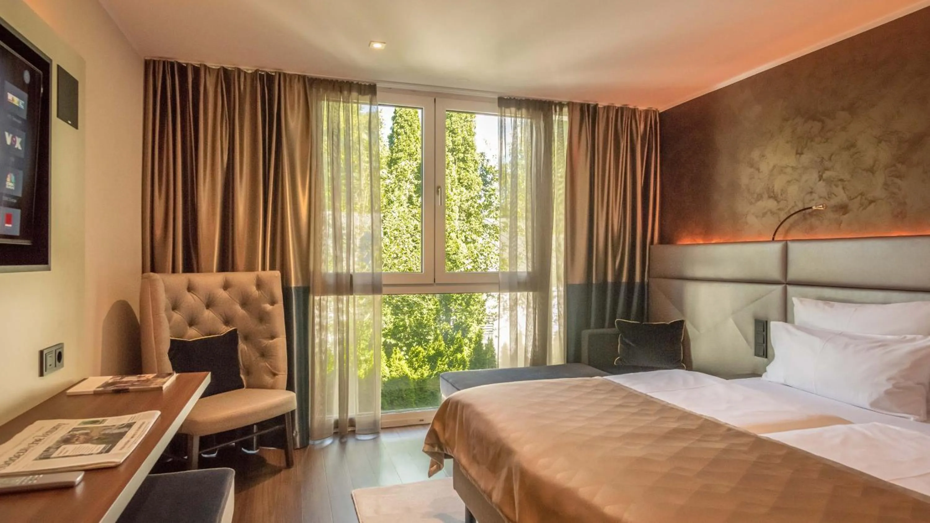 Bed in Innspire Hotel