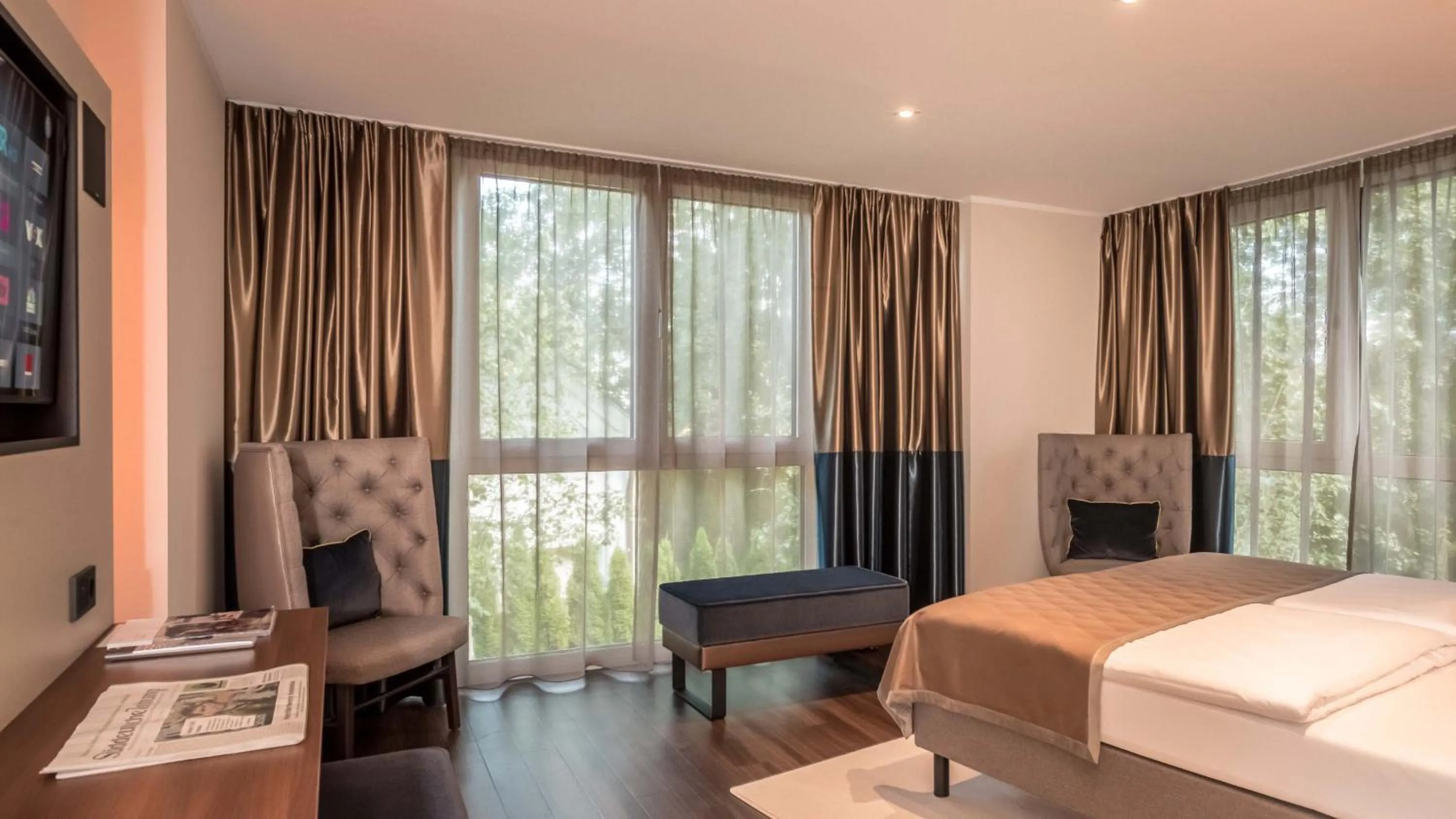 Bed in Innspire Hotel