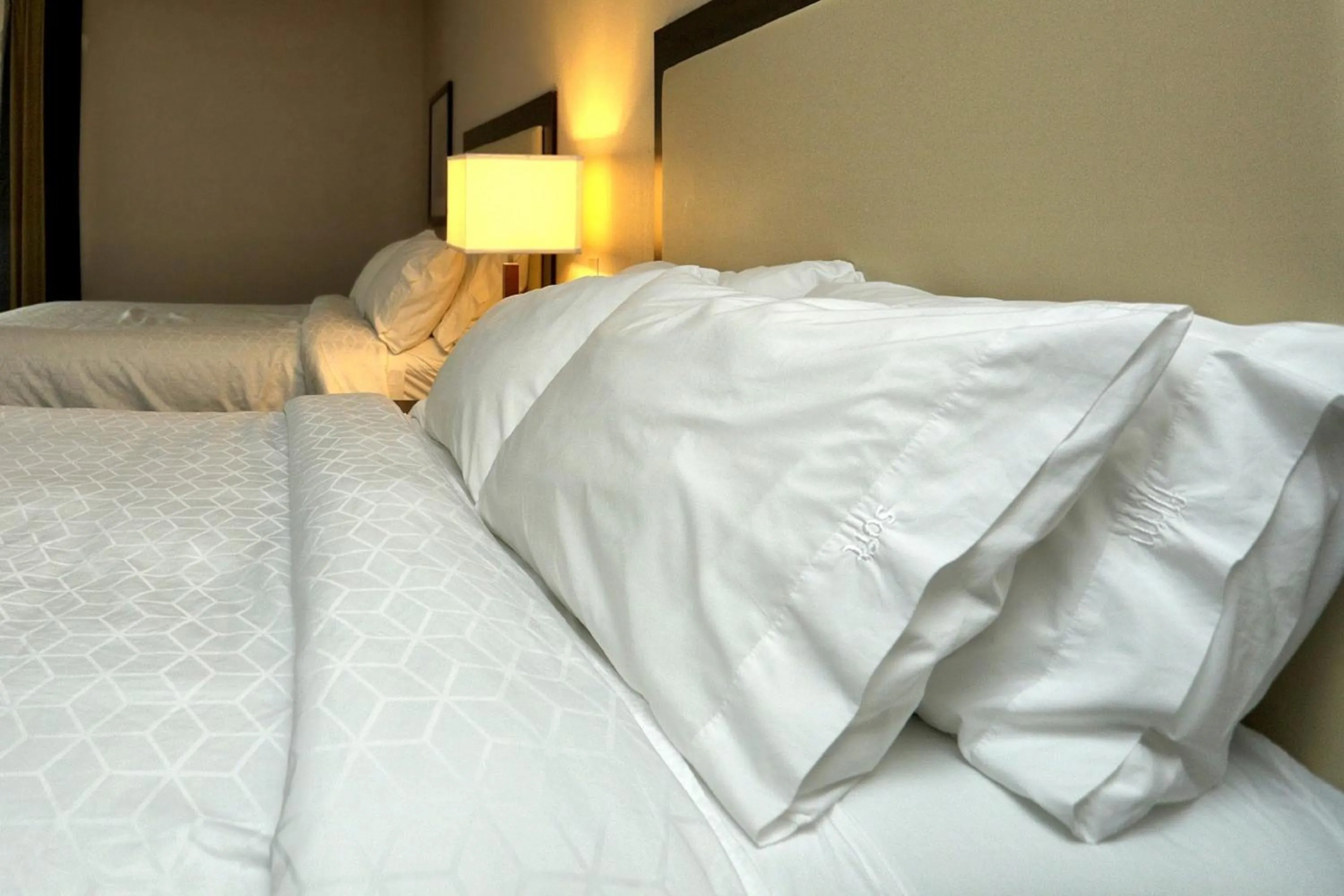 Photo of the whole room, Bed in Holiday Inn Express and Suites Batavia by IHG