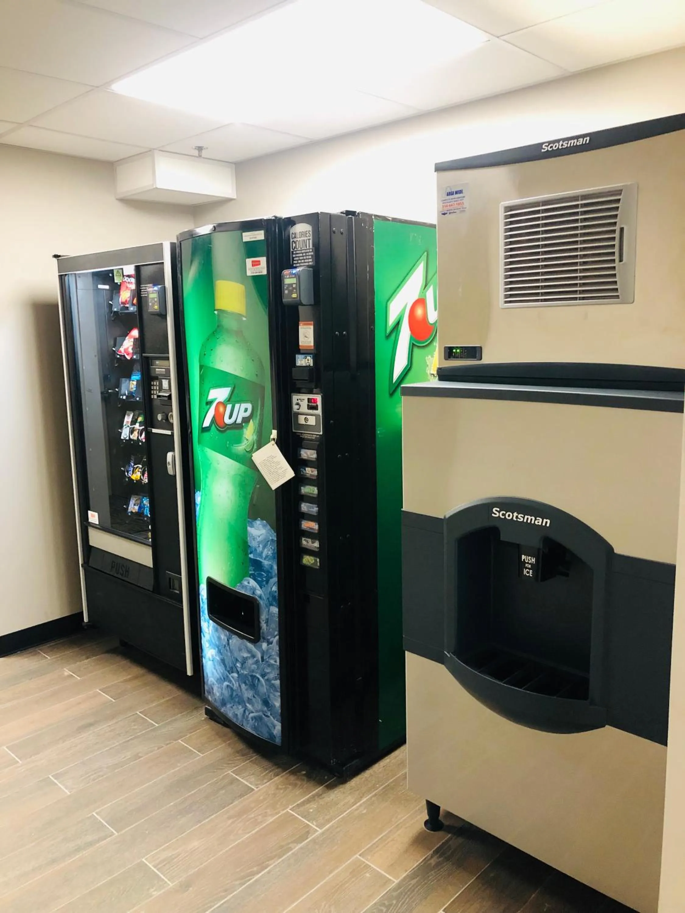 vending machine in Super 8 by Wyndham St. Louis North
