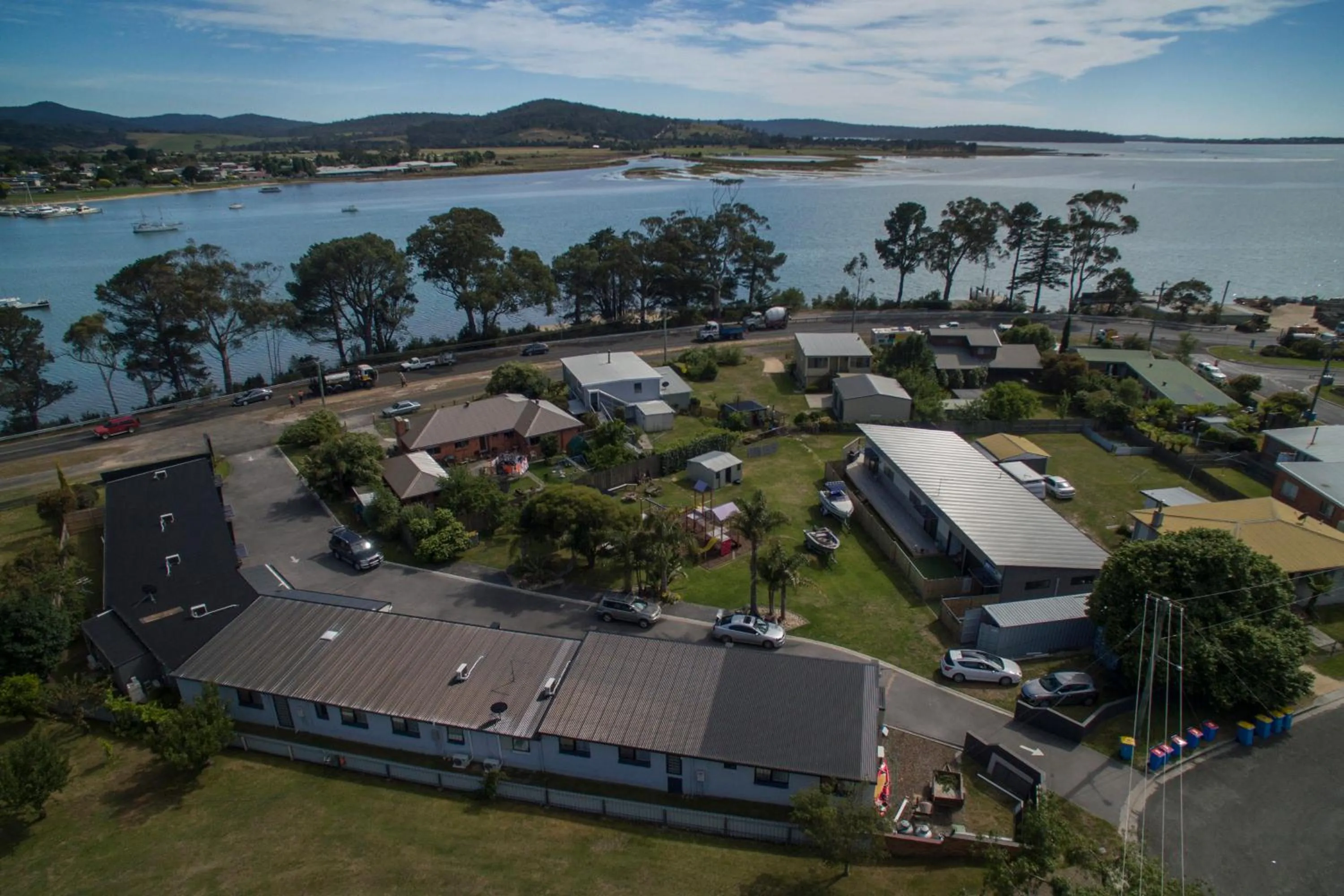 Bird's eye view in Georges Bay Apartments