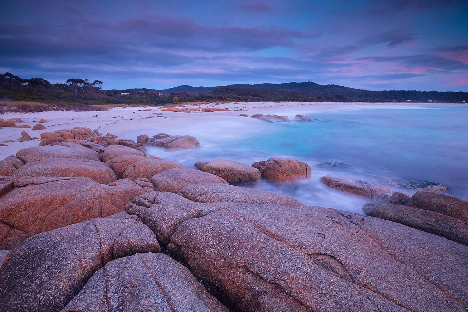 Natural landscape in Georges Bay Apartments