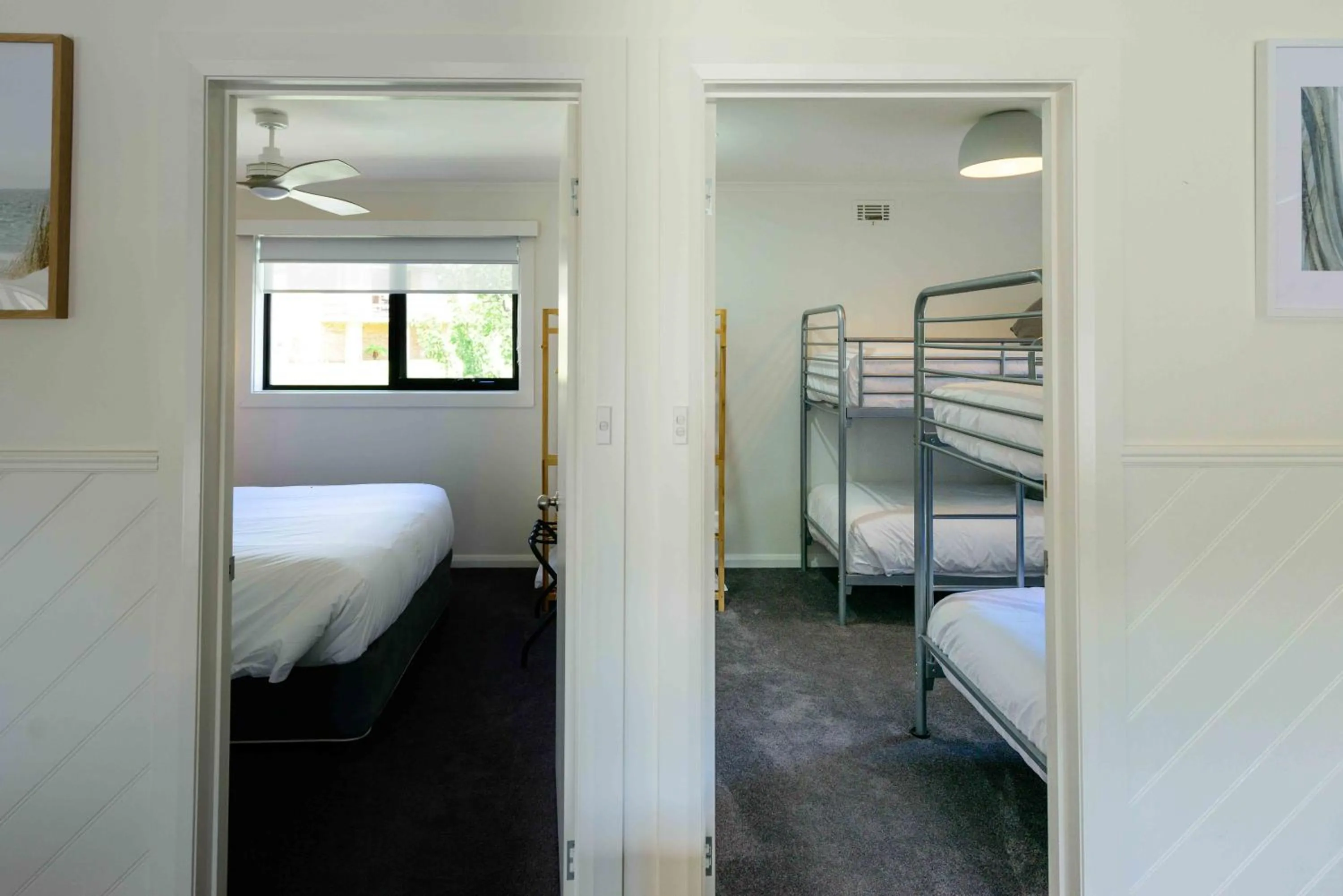 Bedroom, Bed in Georges Bay Apartments