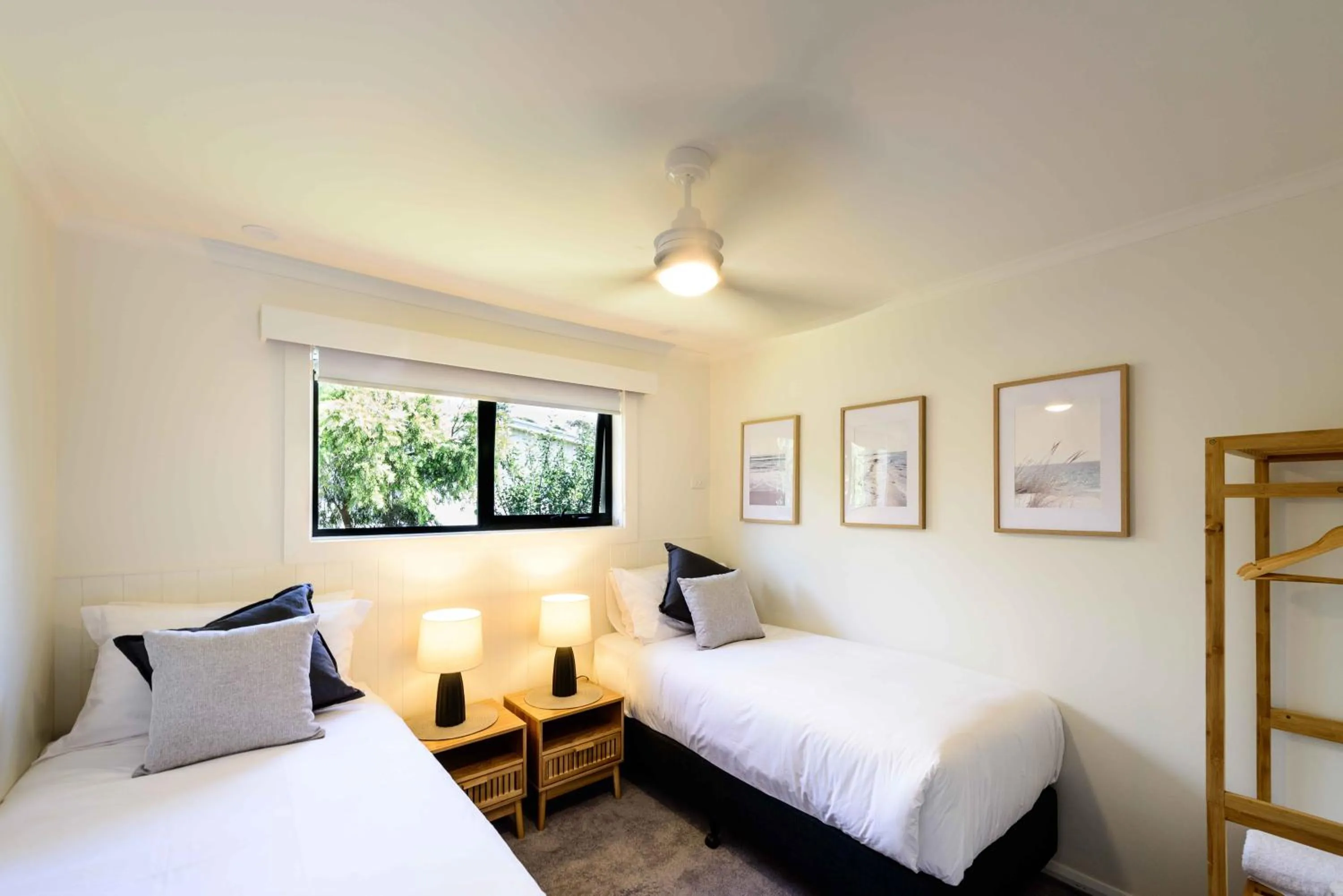 Bed in Georges Bay Apartments
