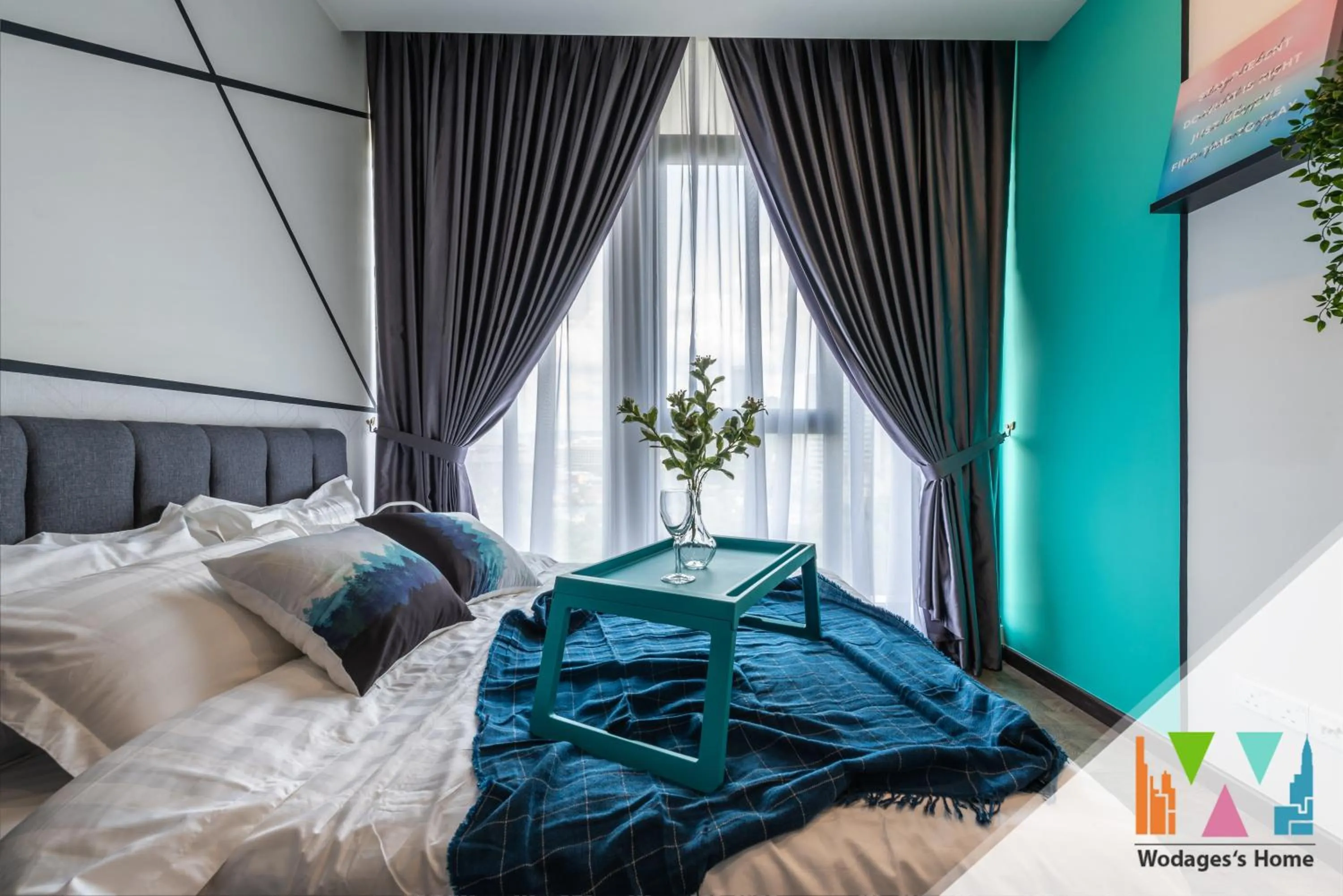 Bed in Expressionz Suites, KLCC by Ozfun