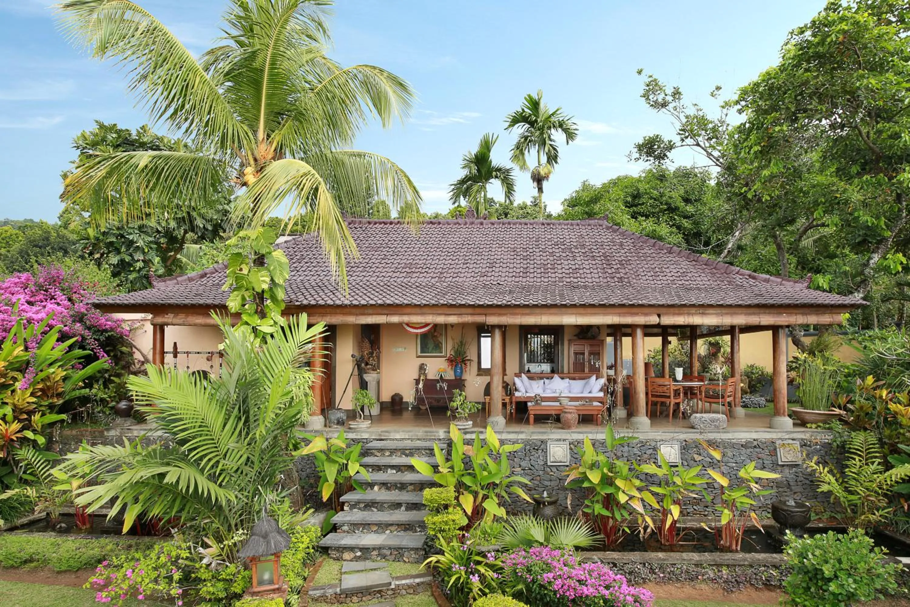 Bird's eye view in Villa Patria