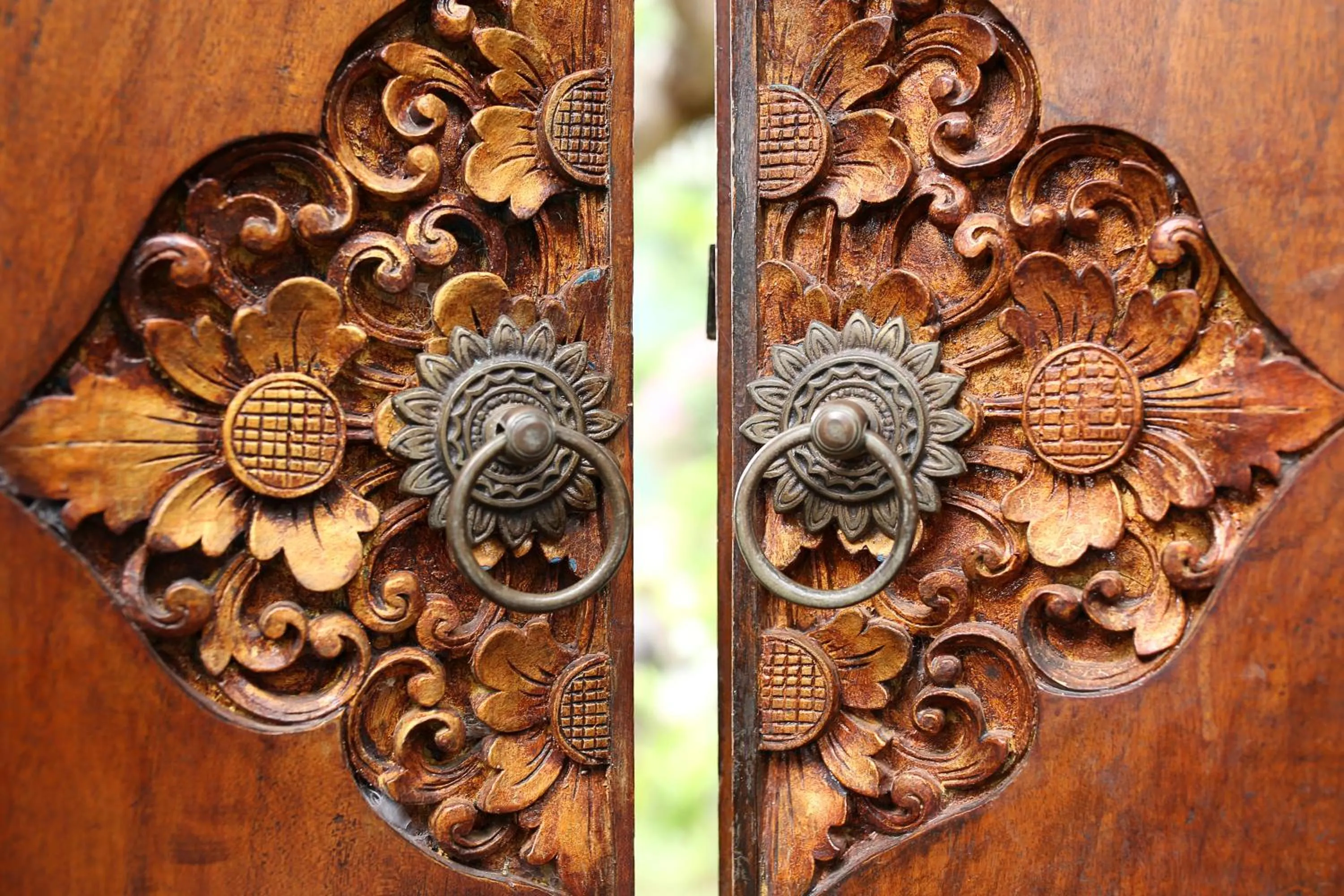 Decorative detail in Villa Patria