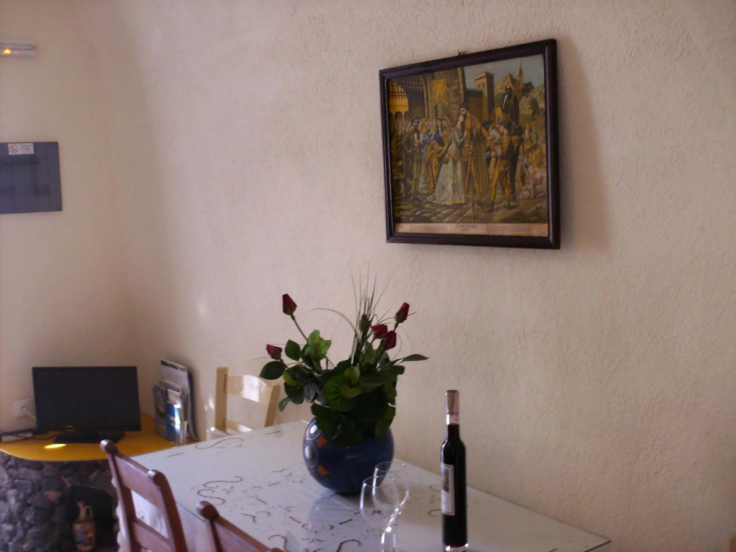 Dining area in Fotinos Houses