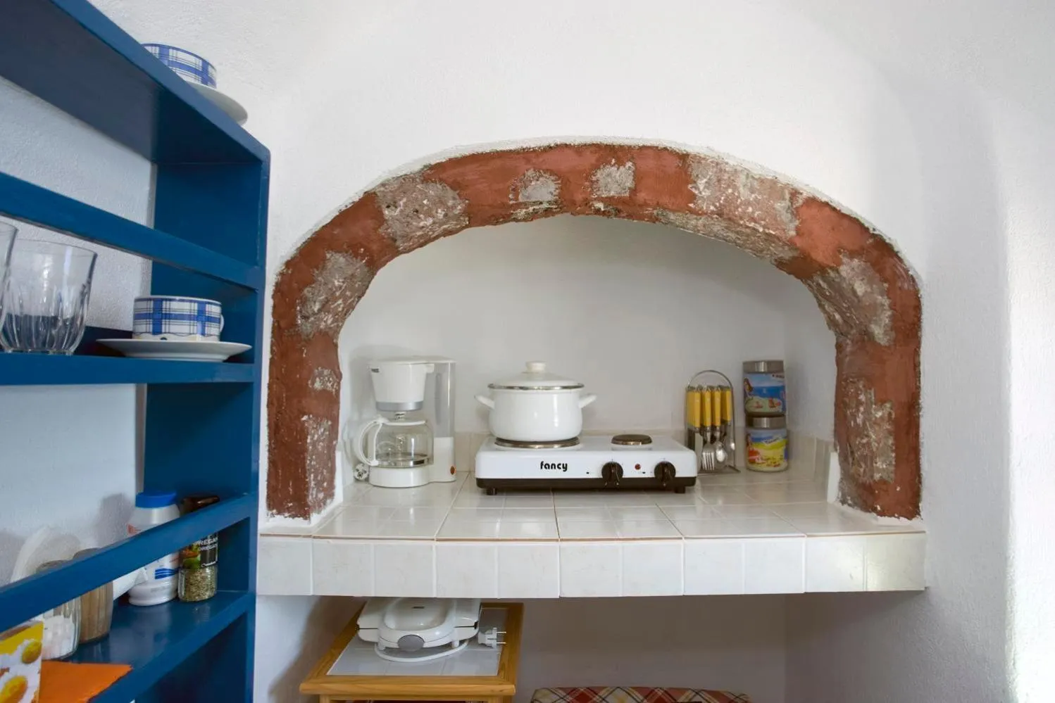 Kitchen or kitchenette in Fotinos Houses