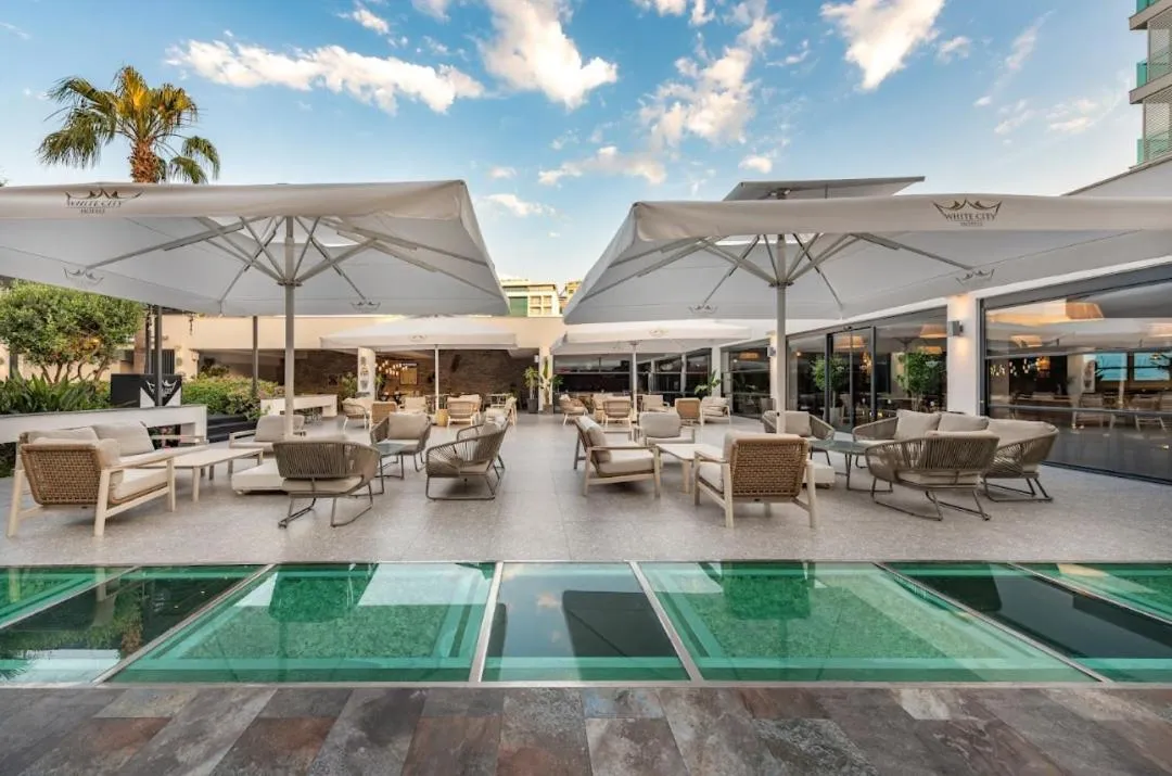 Patio in White City Resort Hotel - Ultra All Inclusive