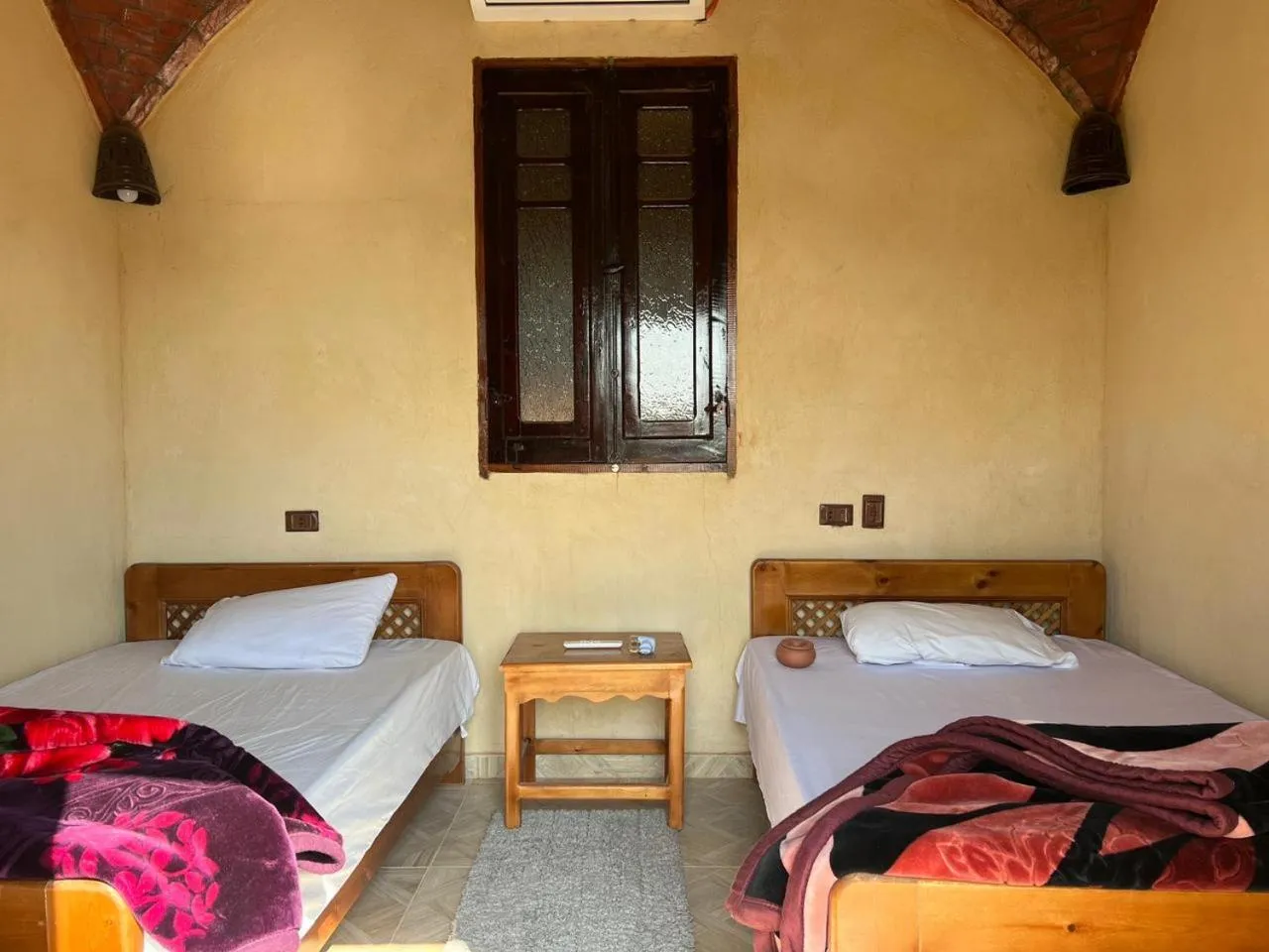 Bed in Zad El Mosafer Guest House