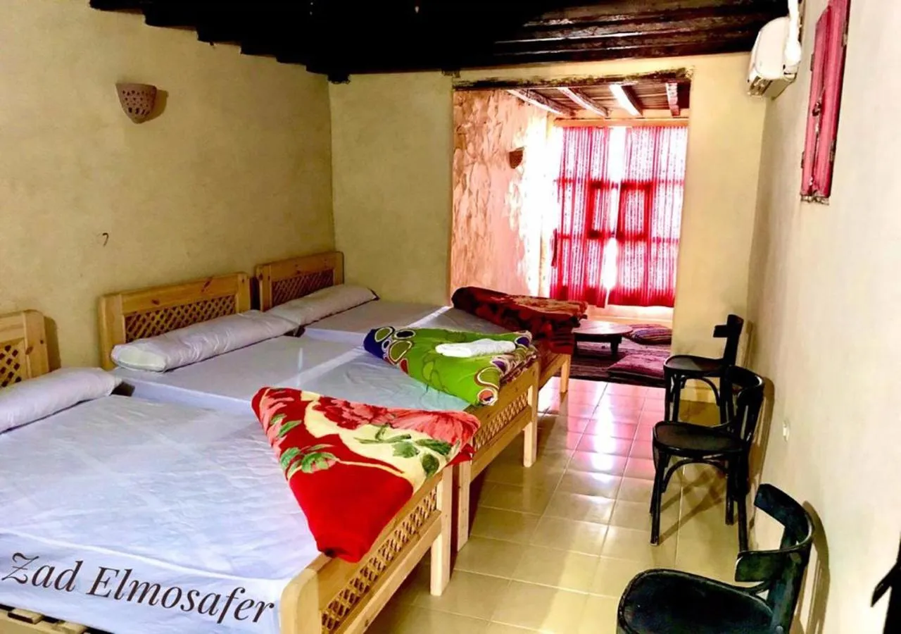 Bed in Zad El Mosafer Guest House