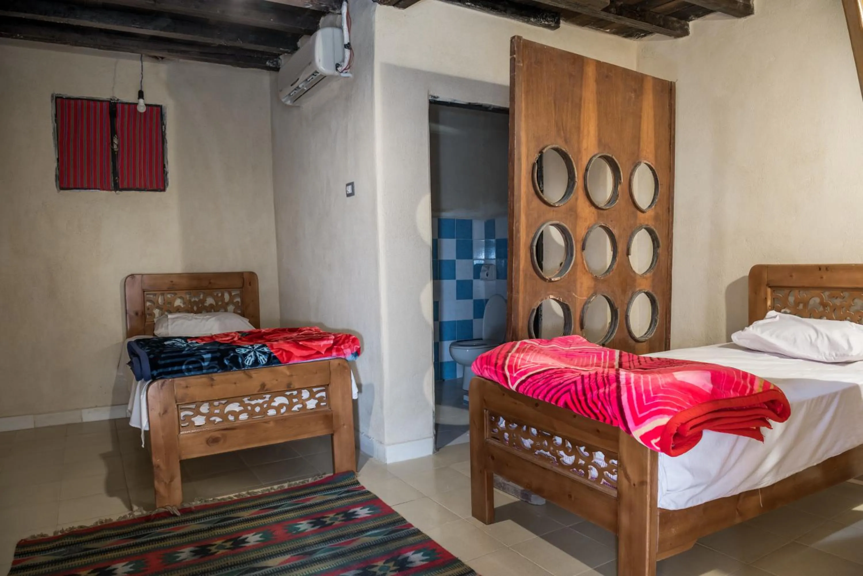 Bed in Zad El Mosafer Guest House