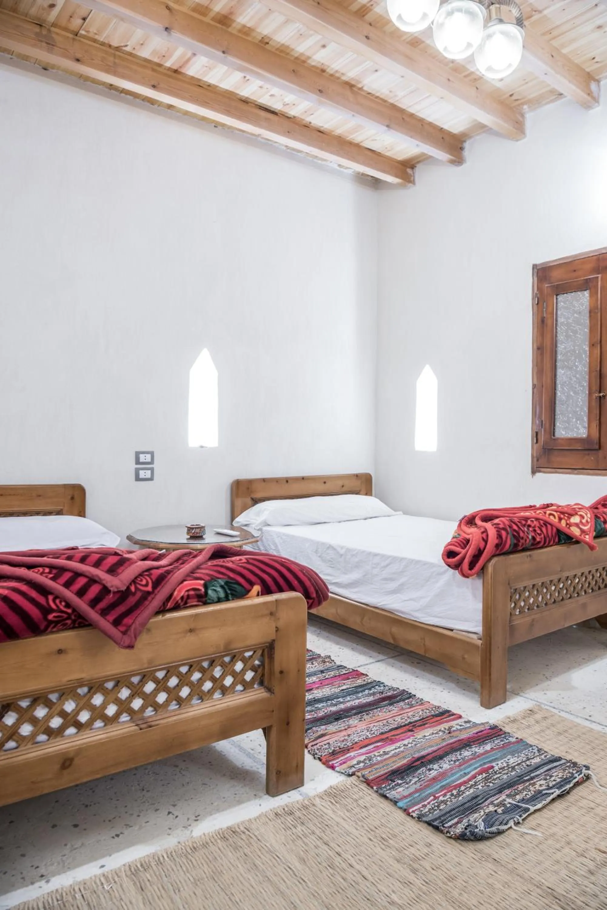 Bed in Zad El Mosafer Guest House