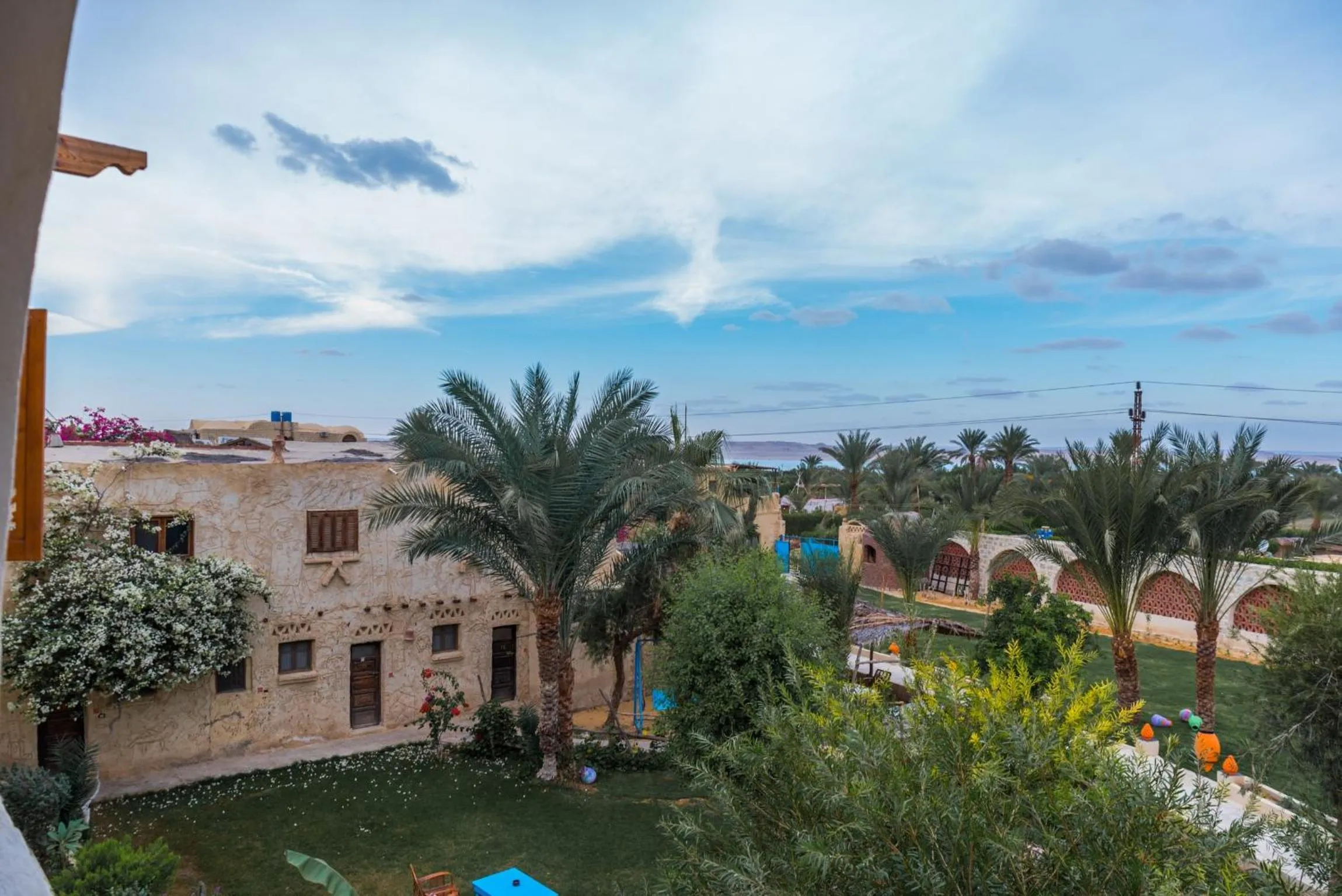 Garden in Zad El Mosafer Guest House