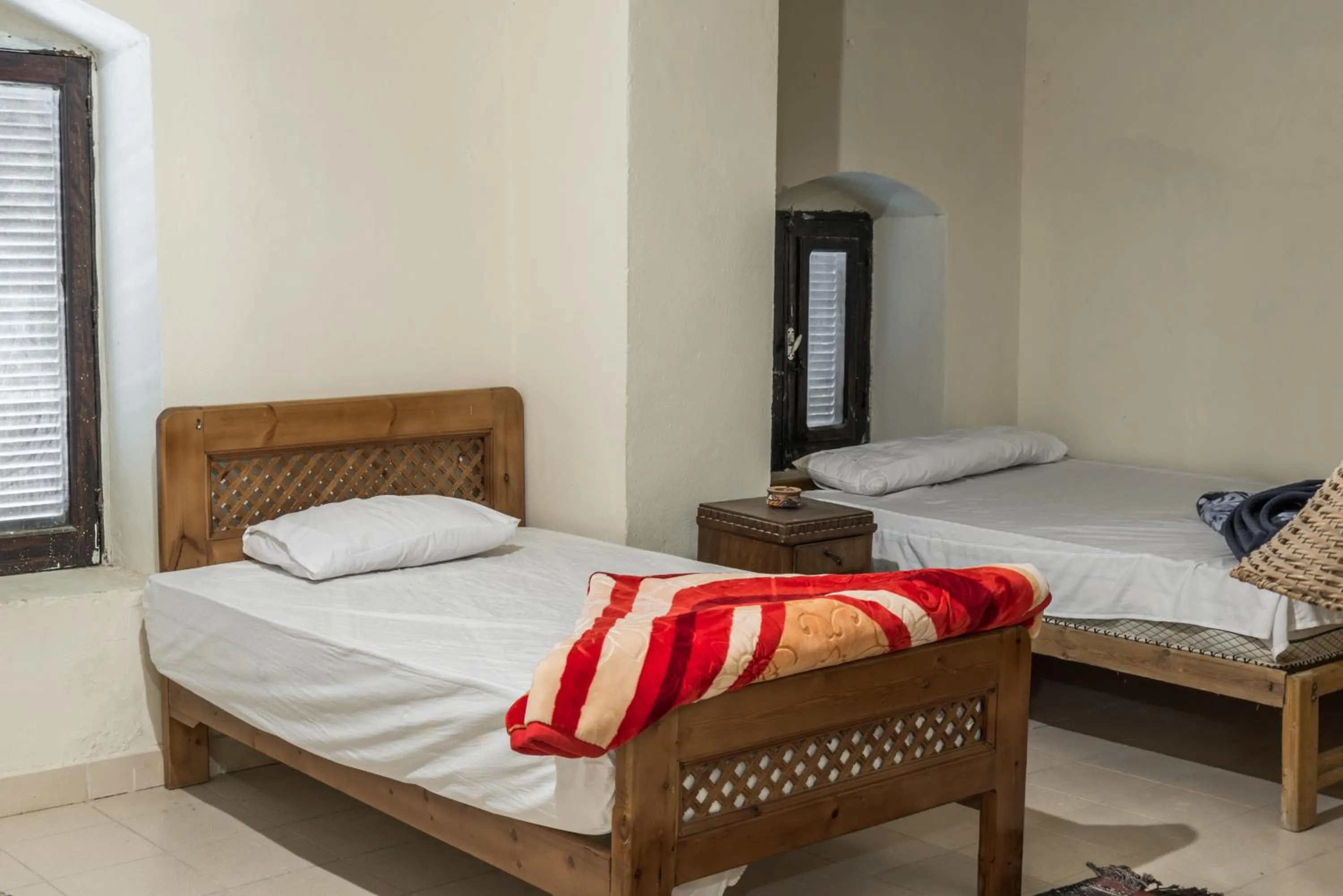 Bed in Zad El Mosafer Guest House