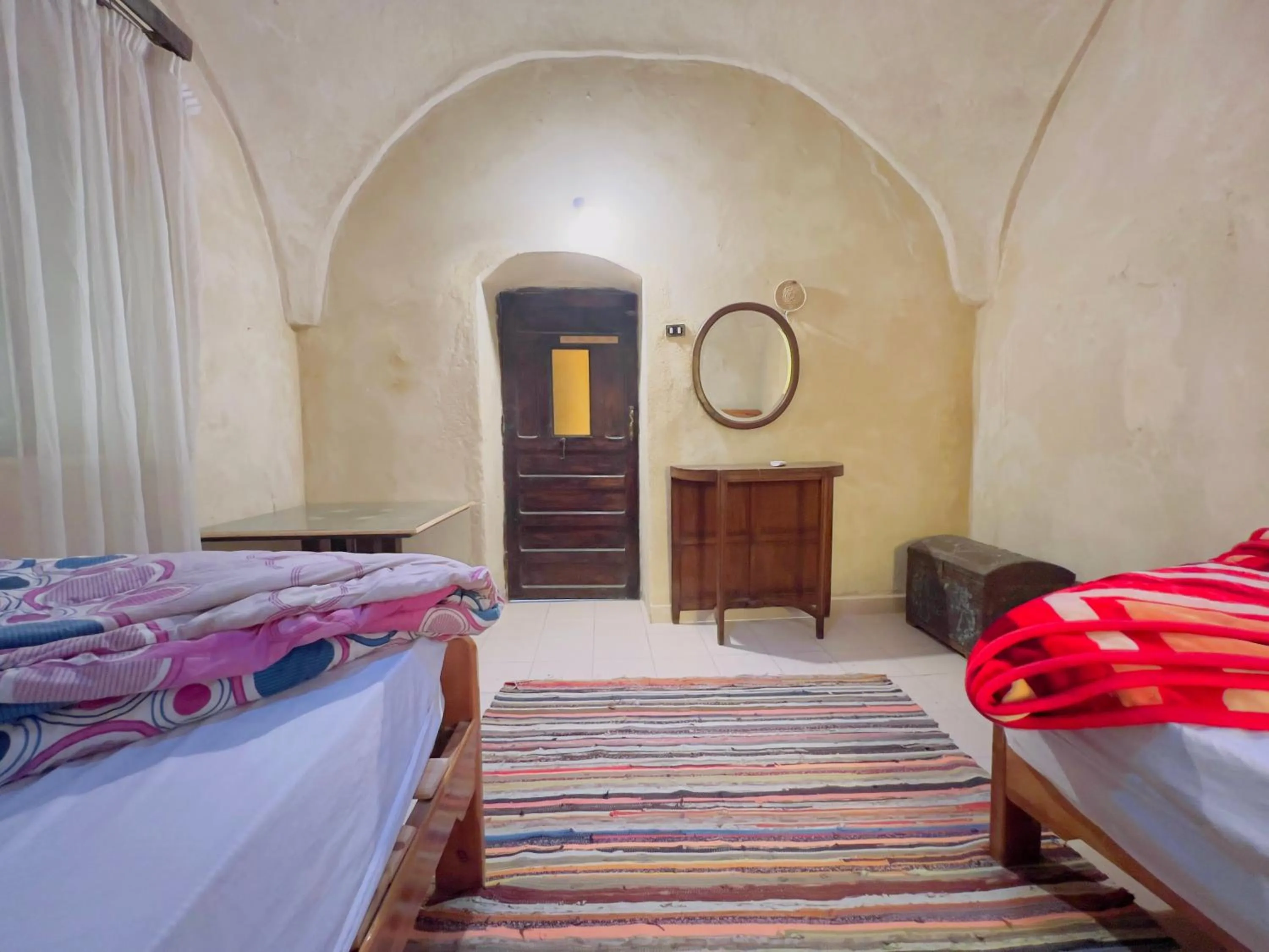 Bed in Zad El Mosafer Guest House