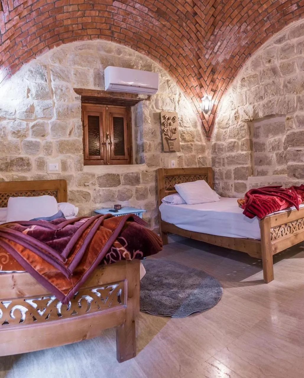 Bed in Zad El Mosafer Guest House