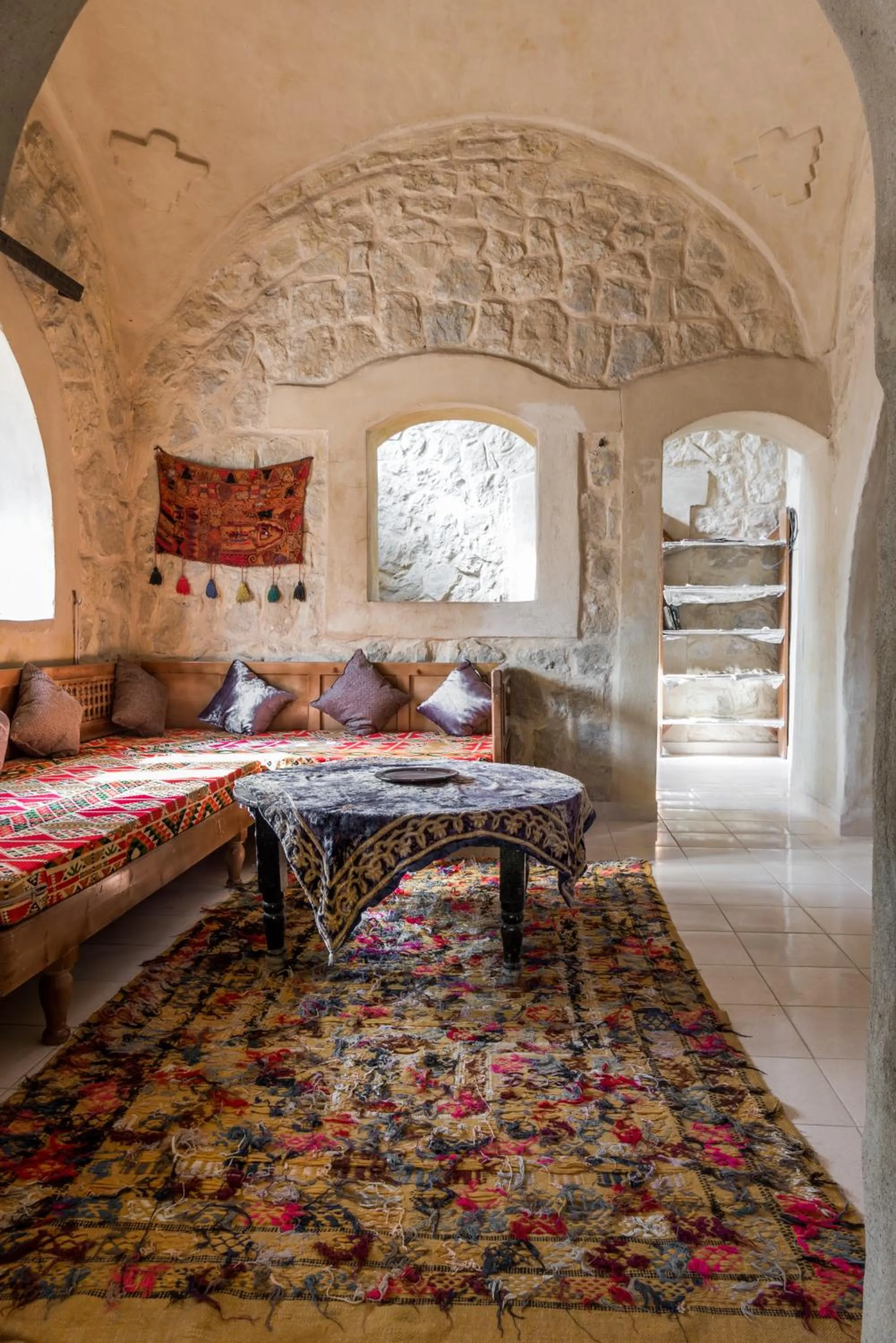 Bed in Zad El Mosafer Guest House