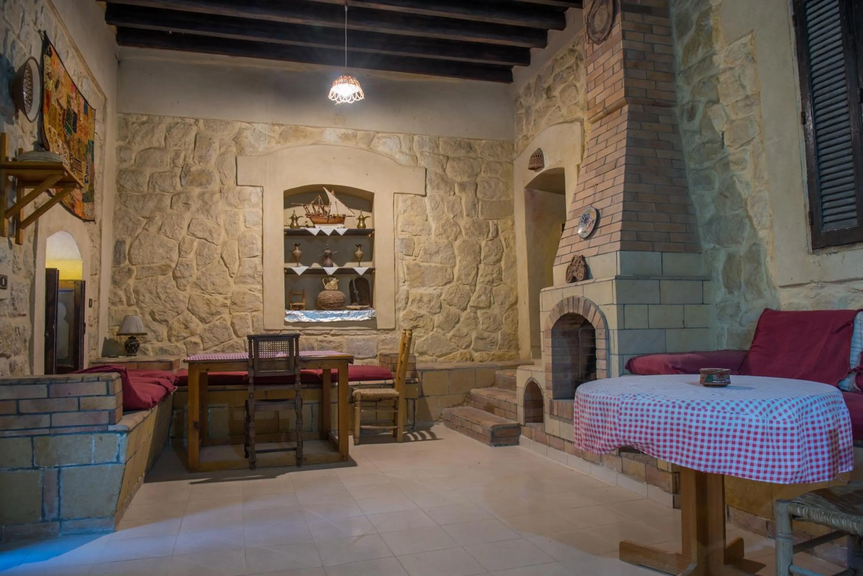 Dining area in Zad El Mosafer Guest House