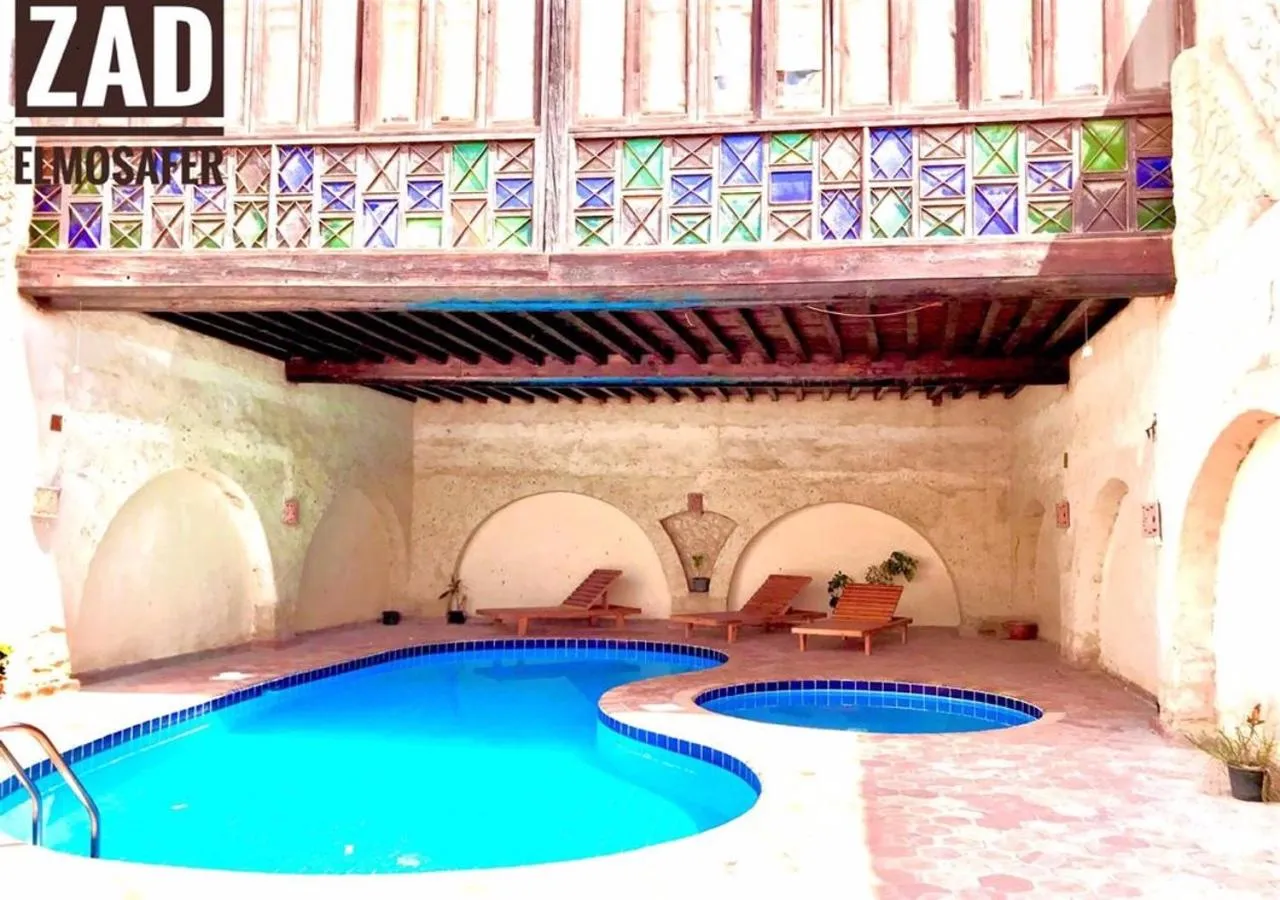Swimming pool in Zad El Mosafer Guest House