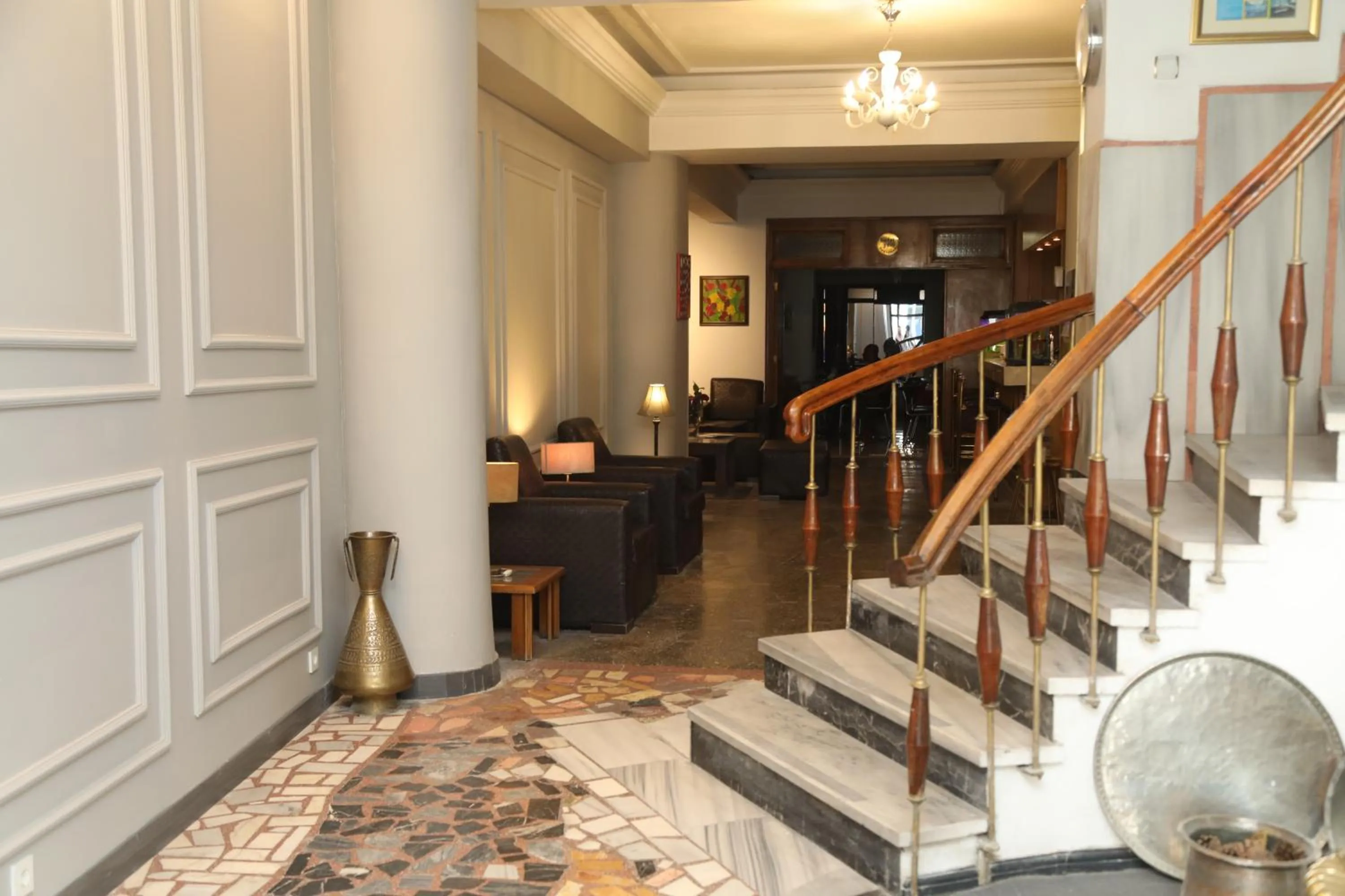 Lobby or reception in Cihan Palas
