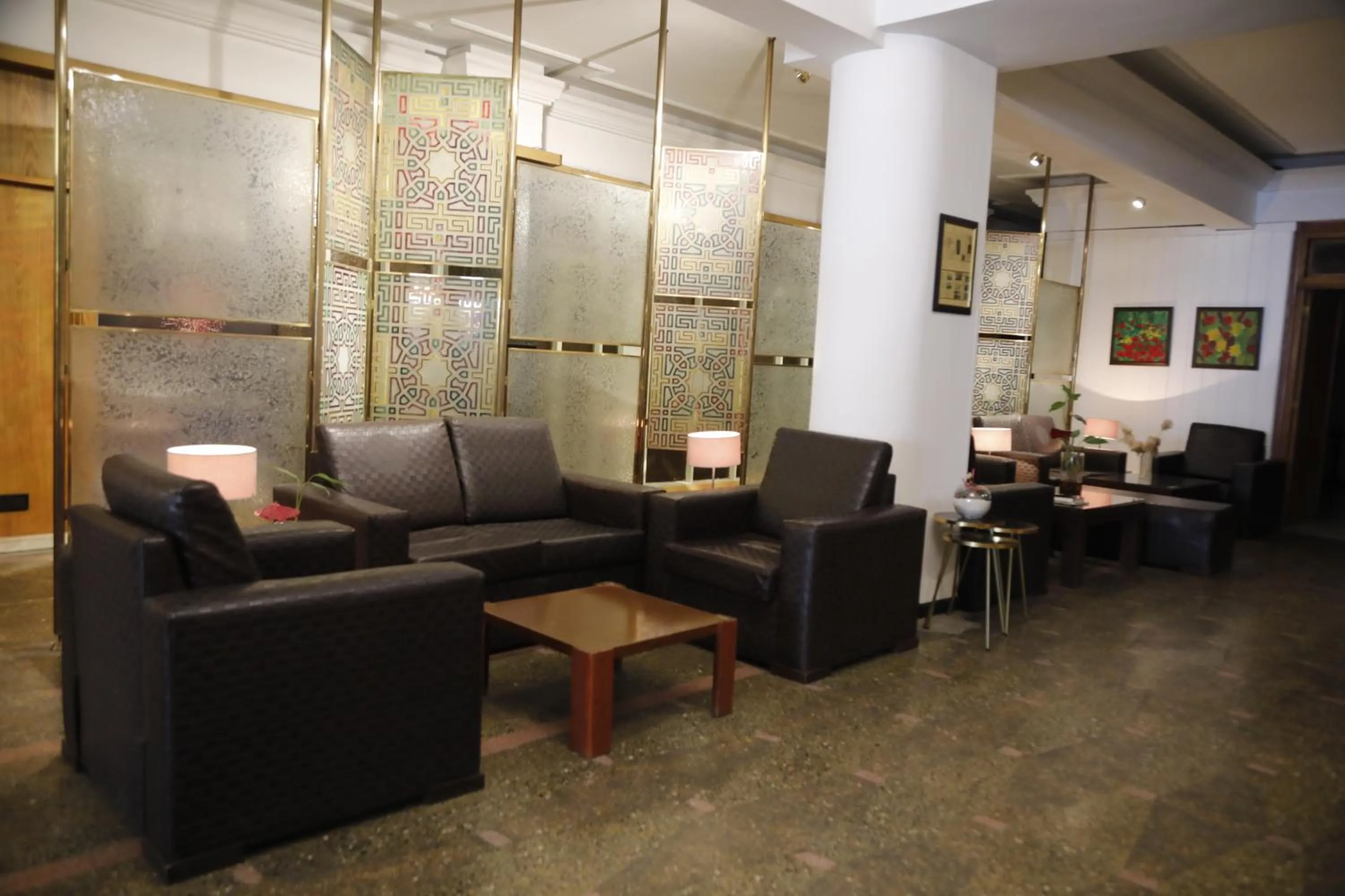 Seating area in Cihan Palas